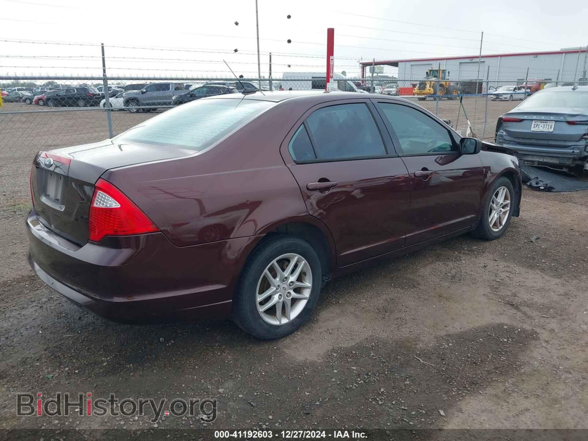 2012 FORD FUSION - VIN: 3FAHP0GA3CR217940 - Фото 4