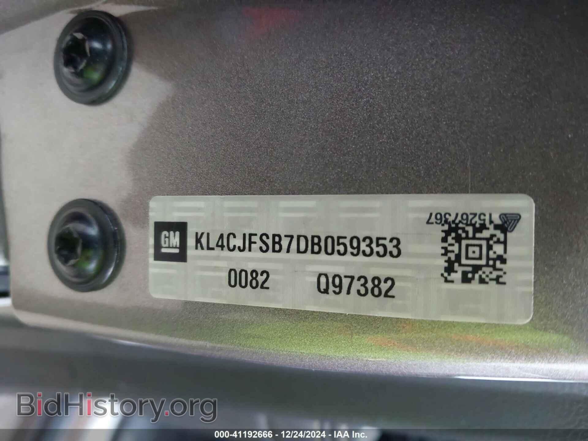2013 BUICK ENCORE - VIN: KL4CJFSB7DB059353 - Photo 9