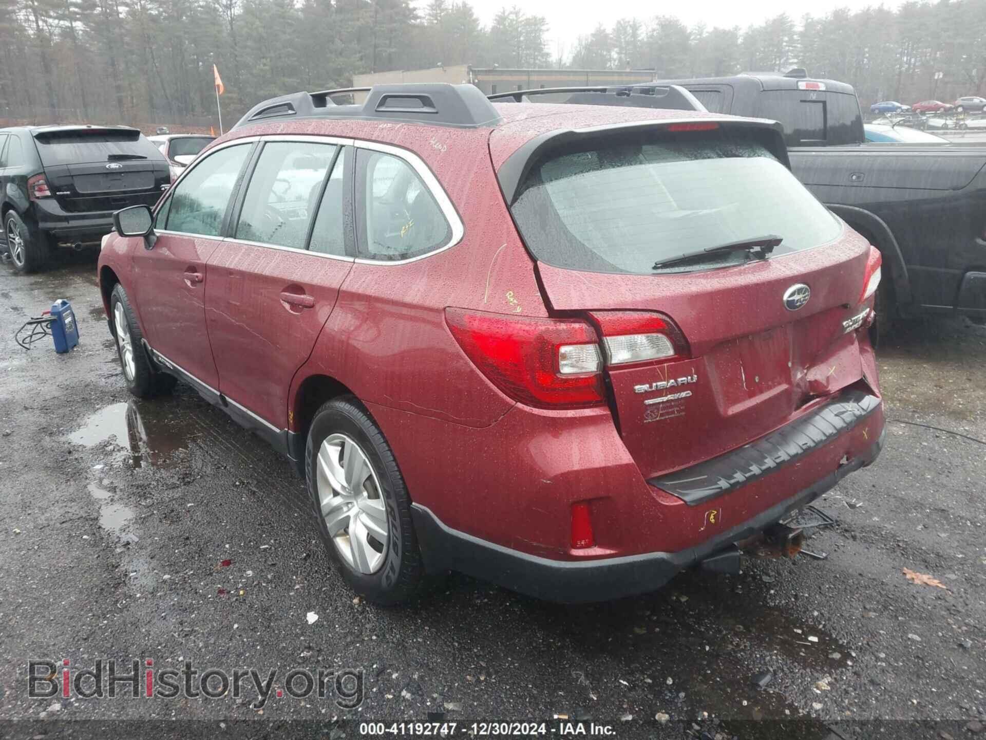 2016 SUBARU OUTBACK - VIN: 4S4BSAAC2G3229351 - Фото 3
