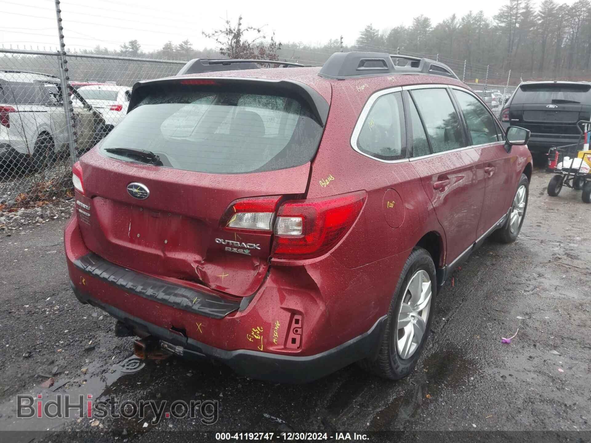 2016 SUBARU OUTBACK - VIN: 4S4BSAAC2G3229351 - Фото 4