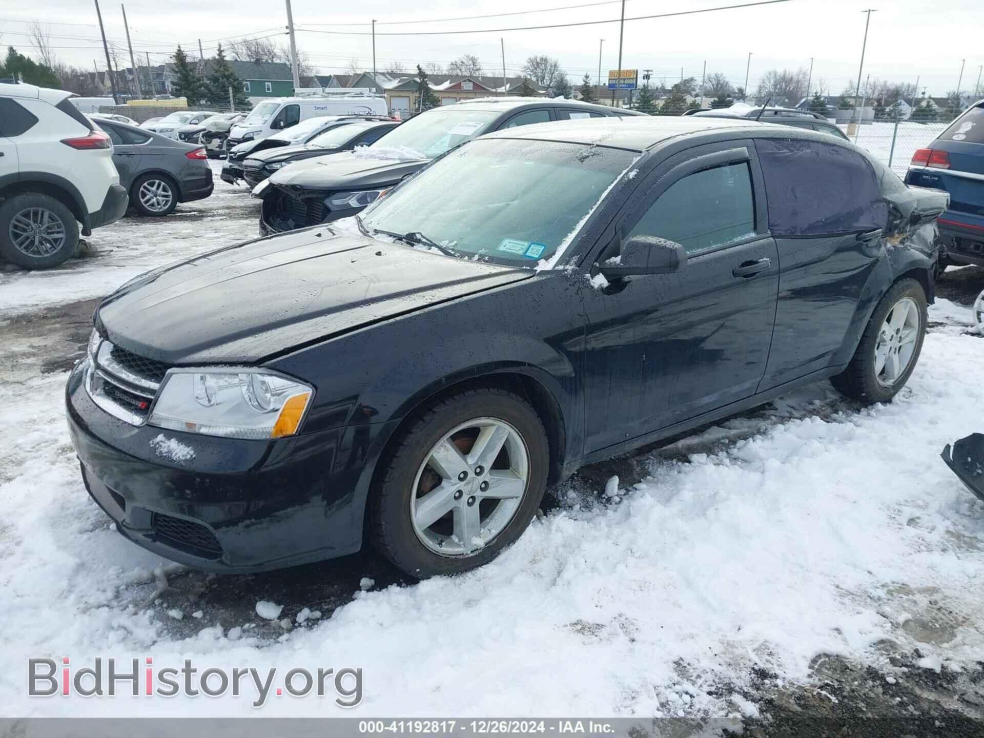 2013 DODGE AVENGER - VIN: 1C3CDZAB3DN564342 - Фото 2