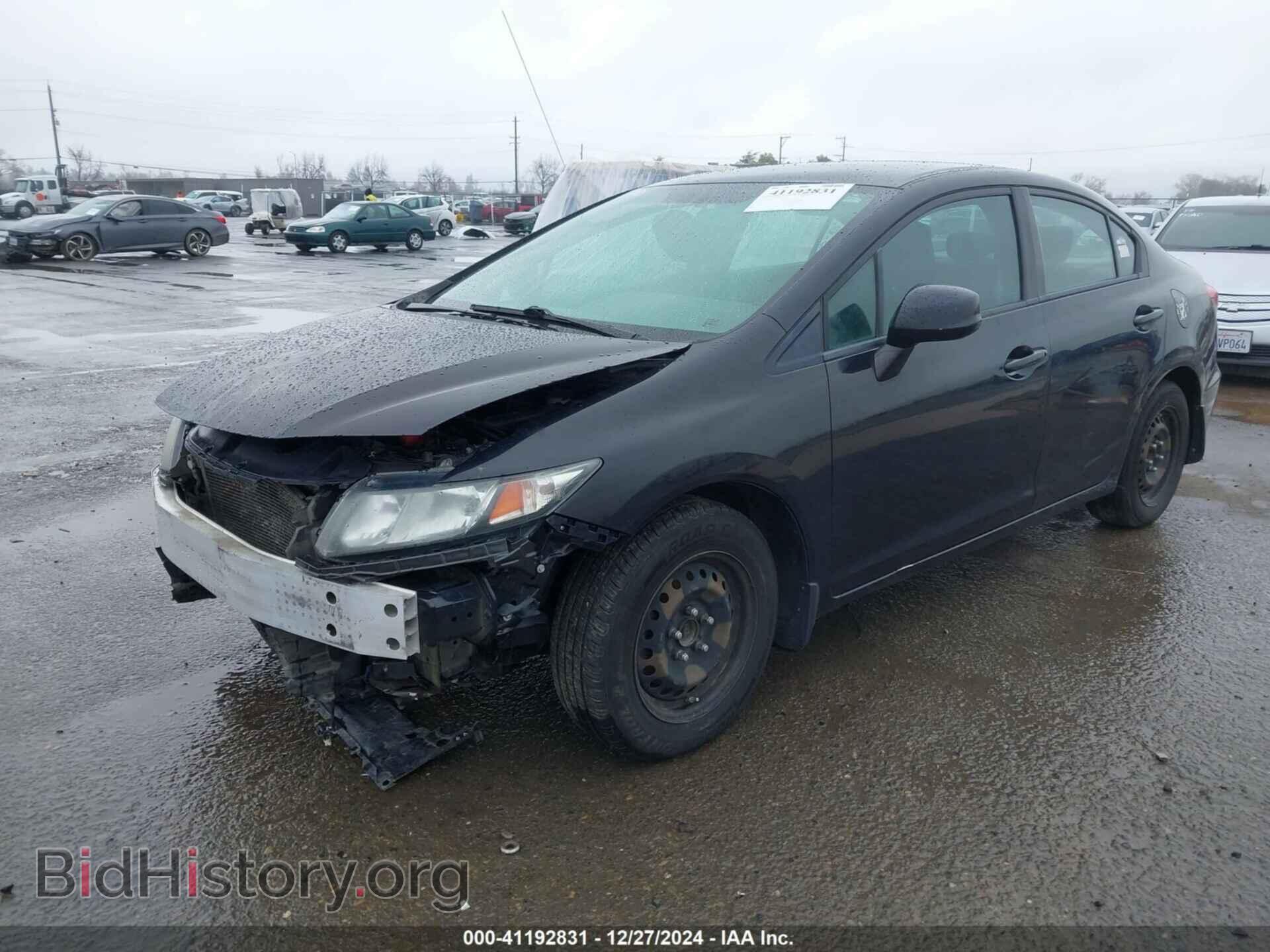 2013 HONDA CIVIC - VIN: 19XFB2F5XDE273155 - Фото 2