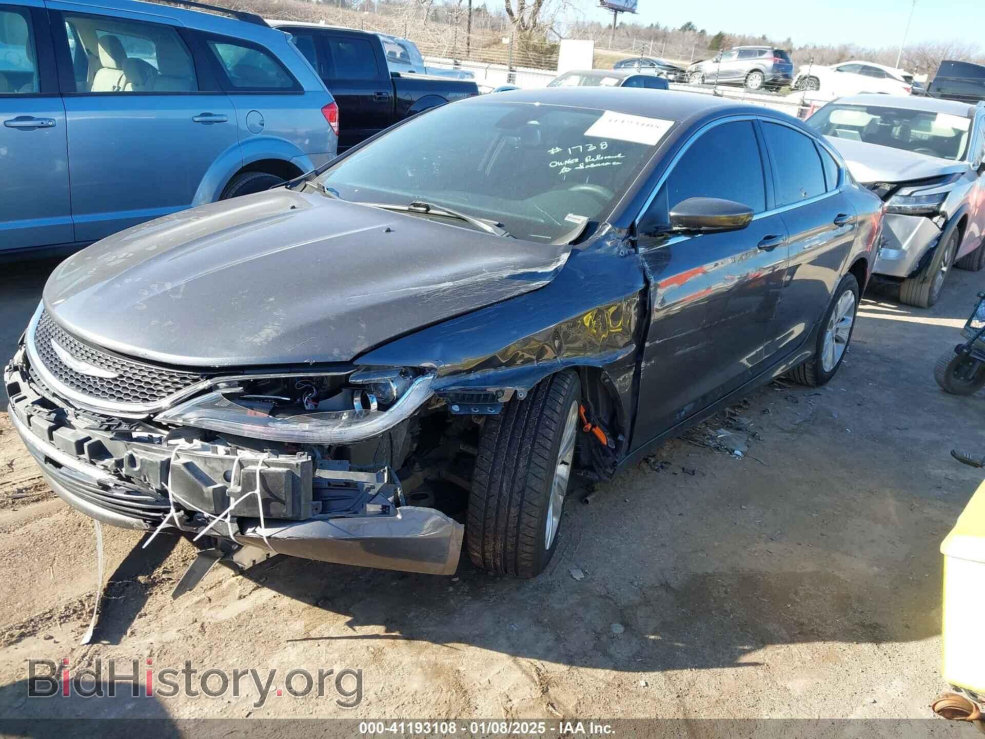 2016 CHRYSLER 200 - VIN: 1C3CCCAB5GN108153 - Фото 2