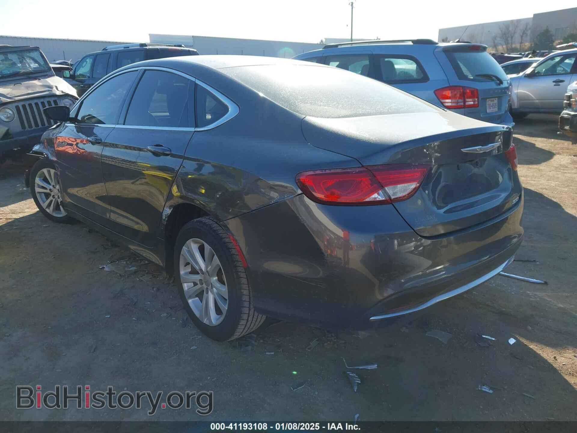 2016 CHRYSLER 200 - VIN: 1C3CCCAB5GN108153 - Фото 3