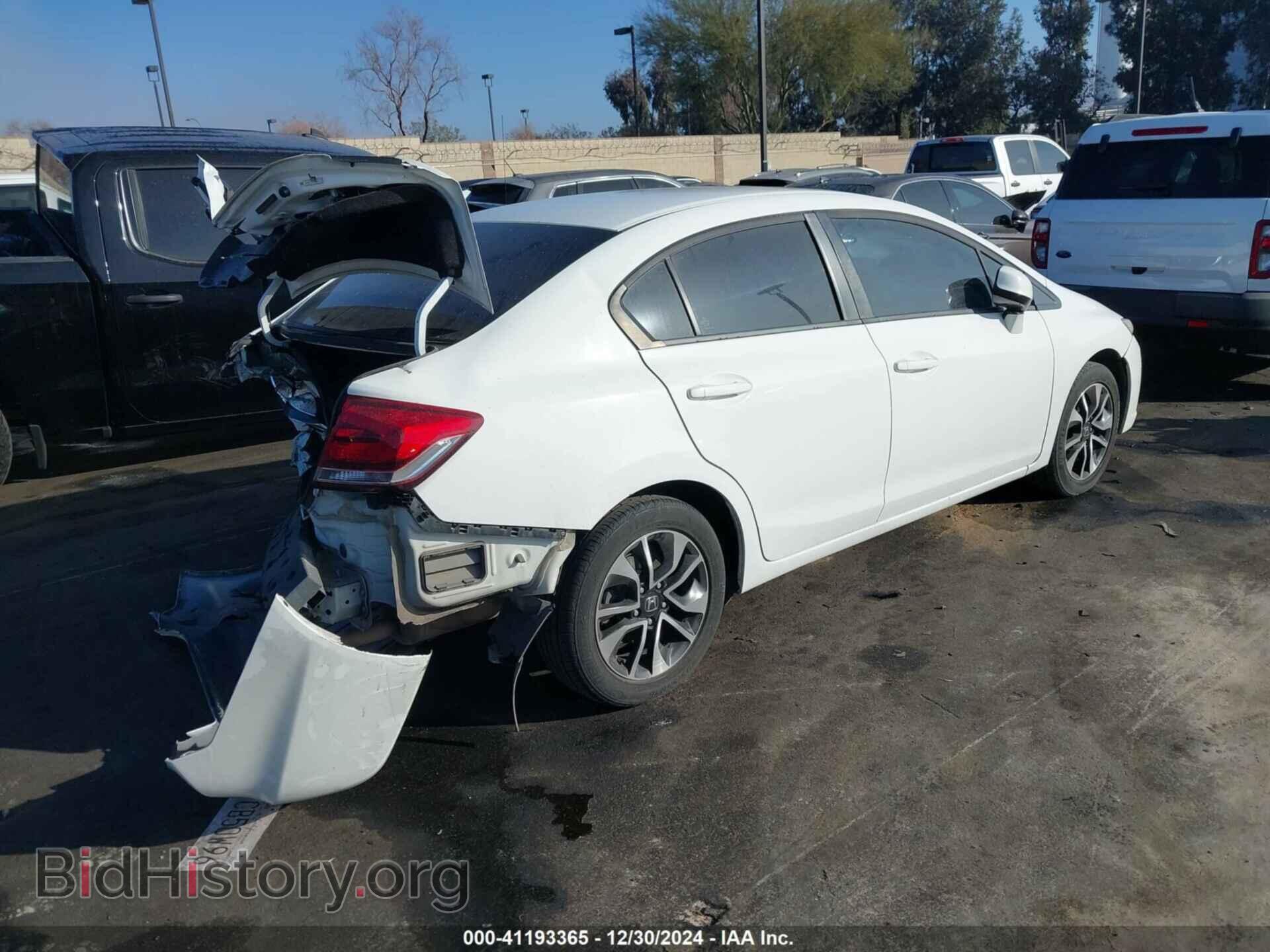 2013 HONDA CIVIC - VIN: 19XFB2F8XDE284022 - Фото 4