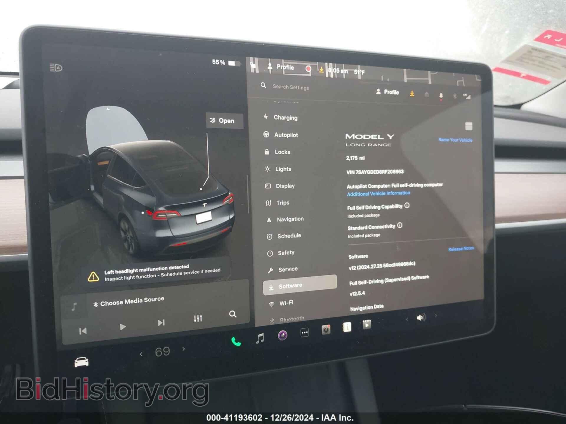 2024 TESLA MODEL Y - VIN: 7SAYGDED8RF208663 - Фото 7