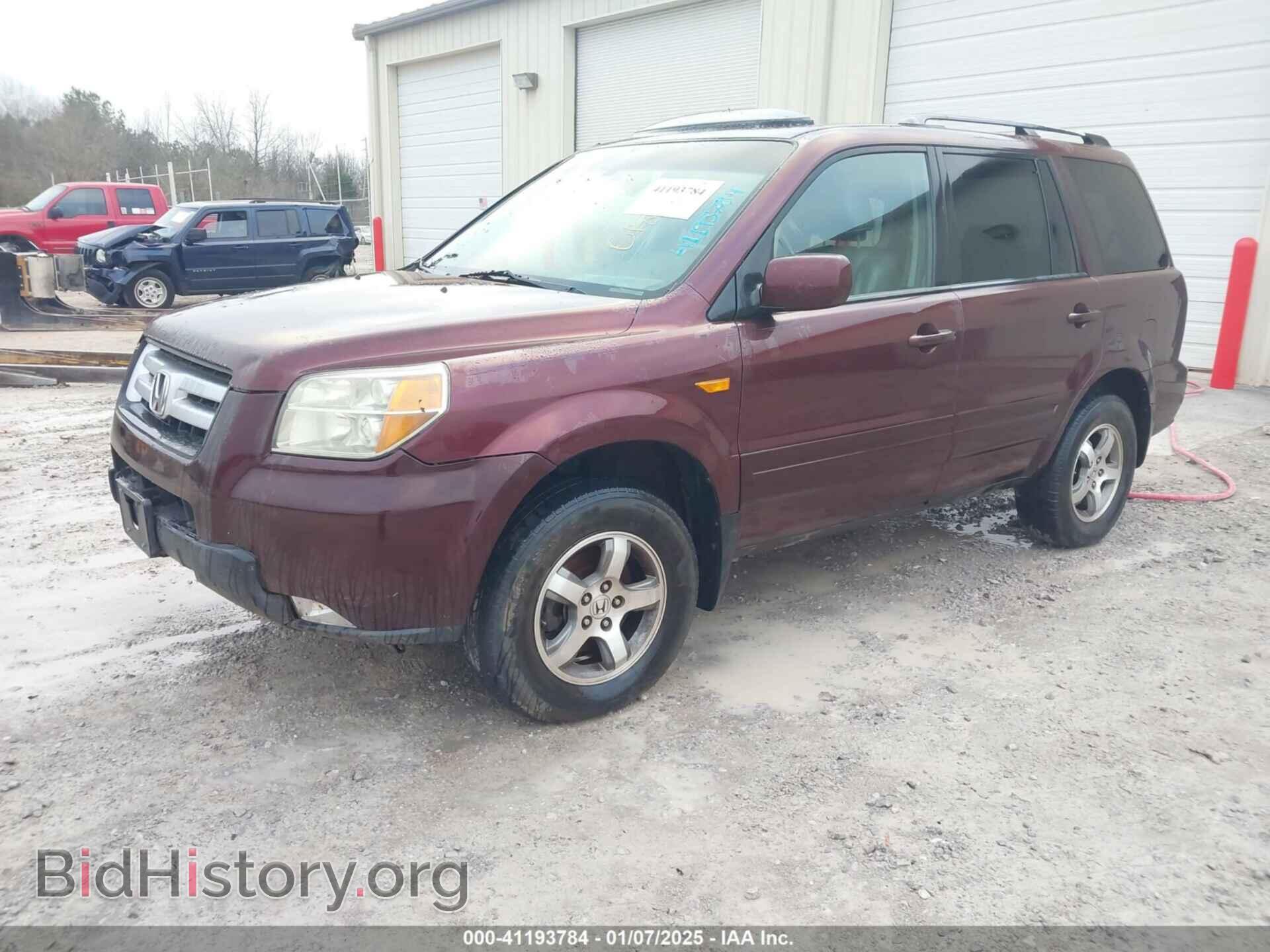 2007 HONDA PILOT - VIN: 5FNYF28587B018352 - Фото 2