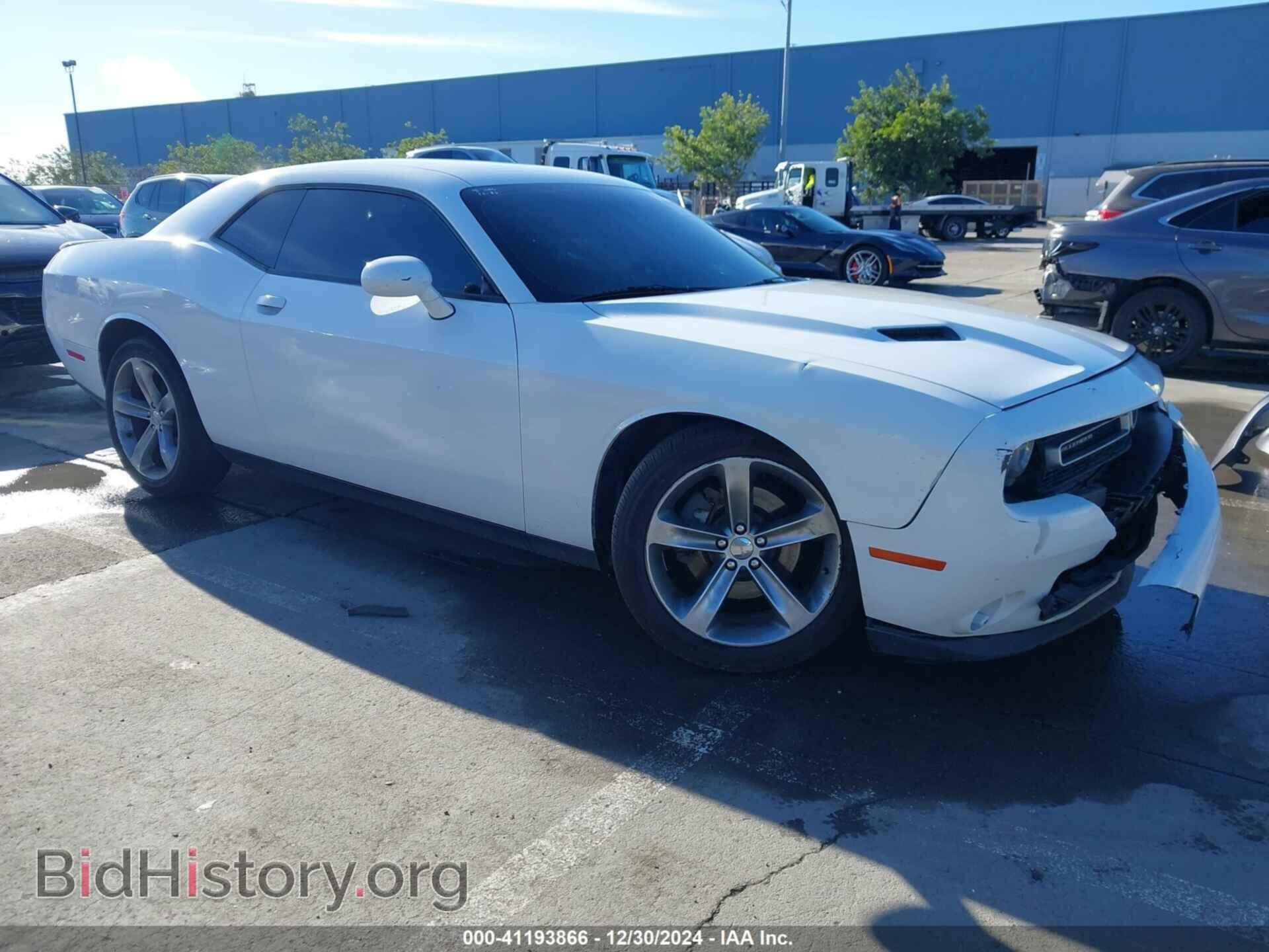 Фотография 2C3CDZAGXGH102255 - DODGE CHALLENGER 2016