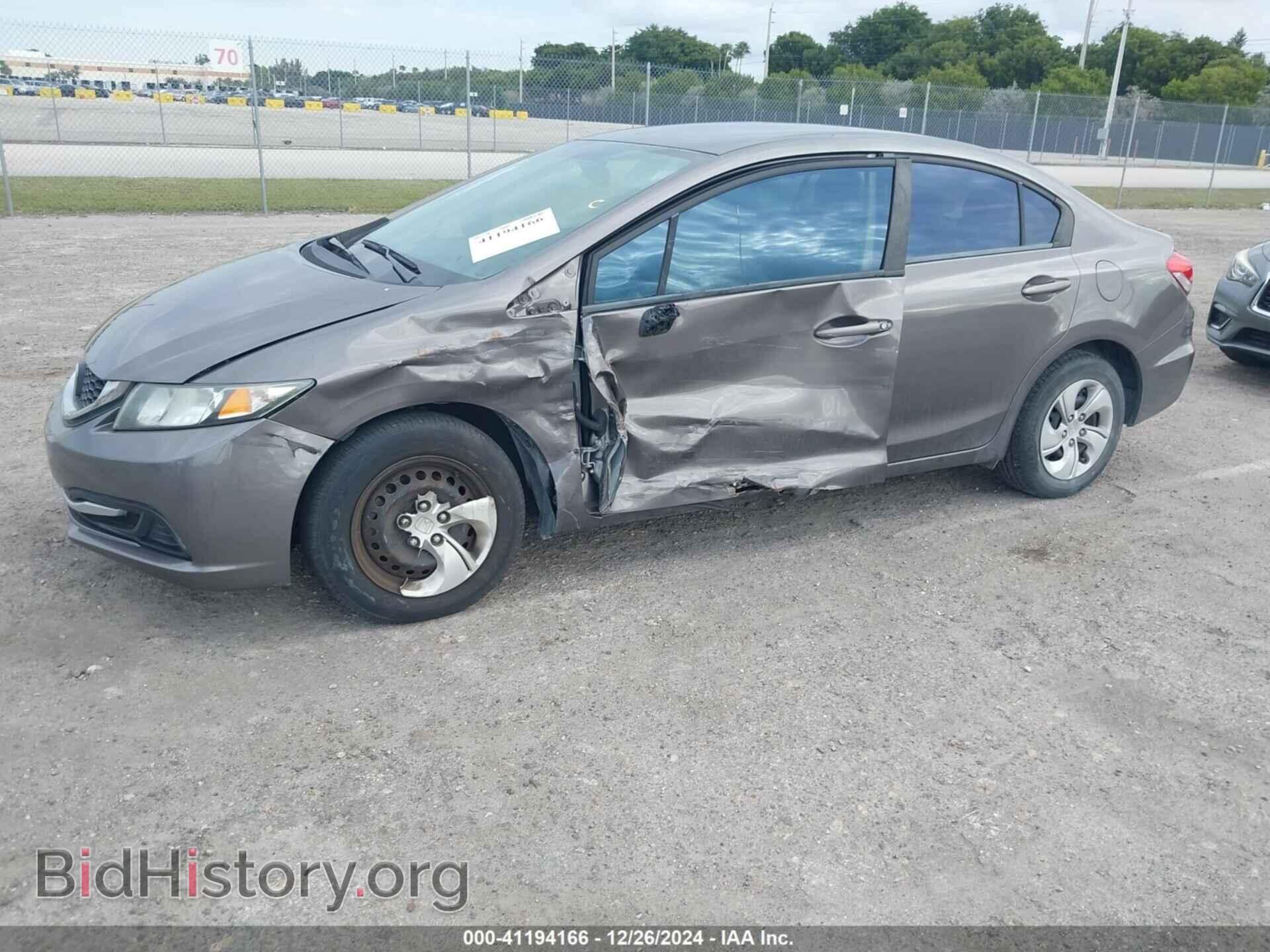 2013 HONDA CIVIC - VIN: 19XFB2F50DE070100 - Фото 2