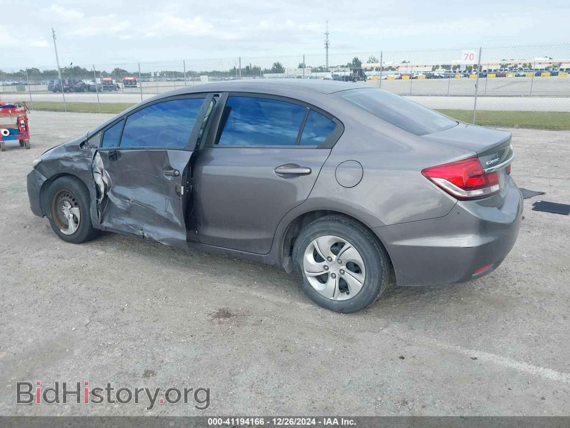 2013 HONDA CIVIC - VIN: 19XFB2F50DE070100 - Фото 3