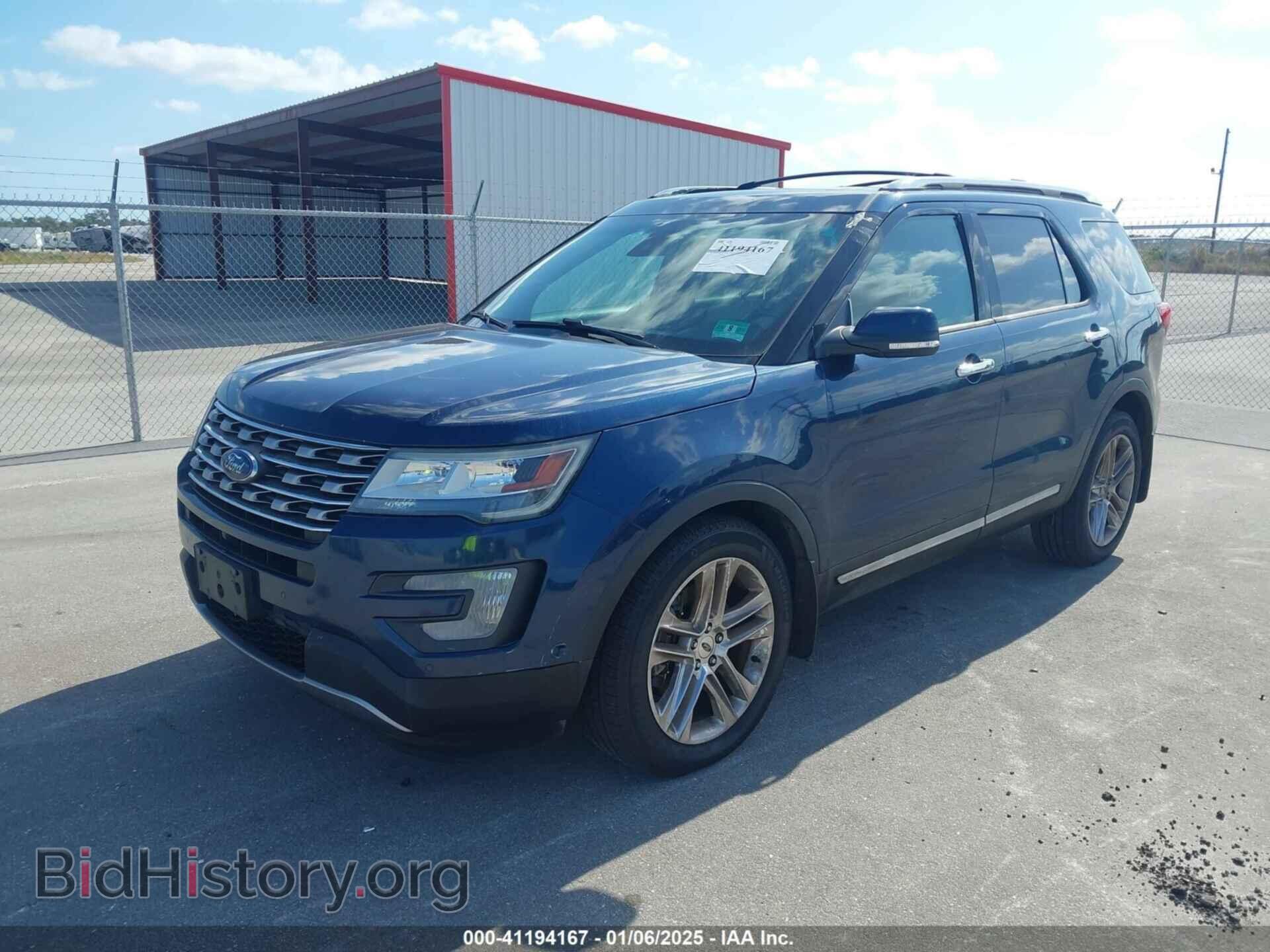 2016 FORD EXPLORER - VIN: 1FM5K8F82GGB83345 - Фото 2