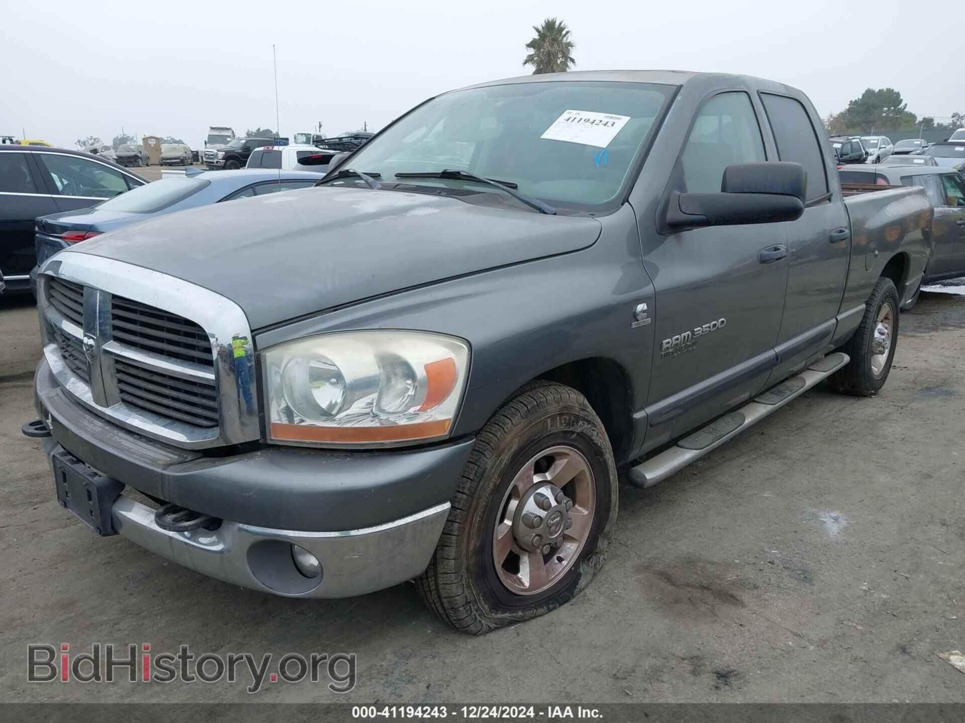 2006 DODGE RAM 3500 - VIN: 3D7LL38C76G203885 - Фото 2