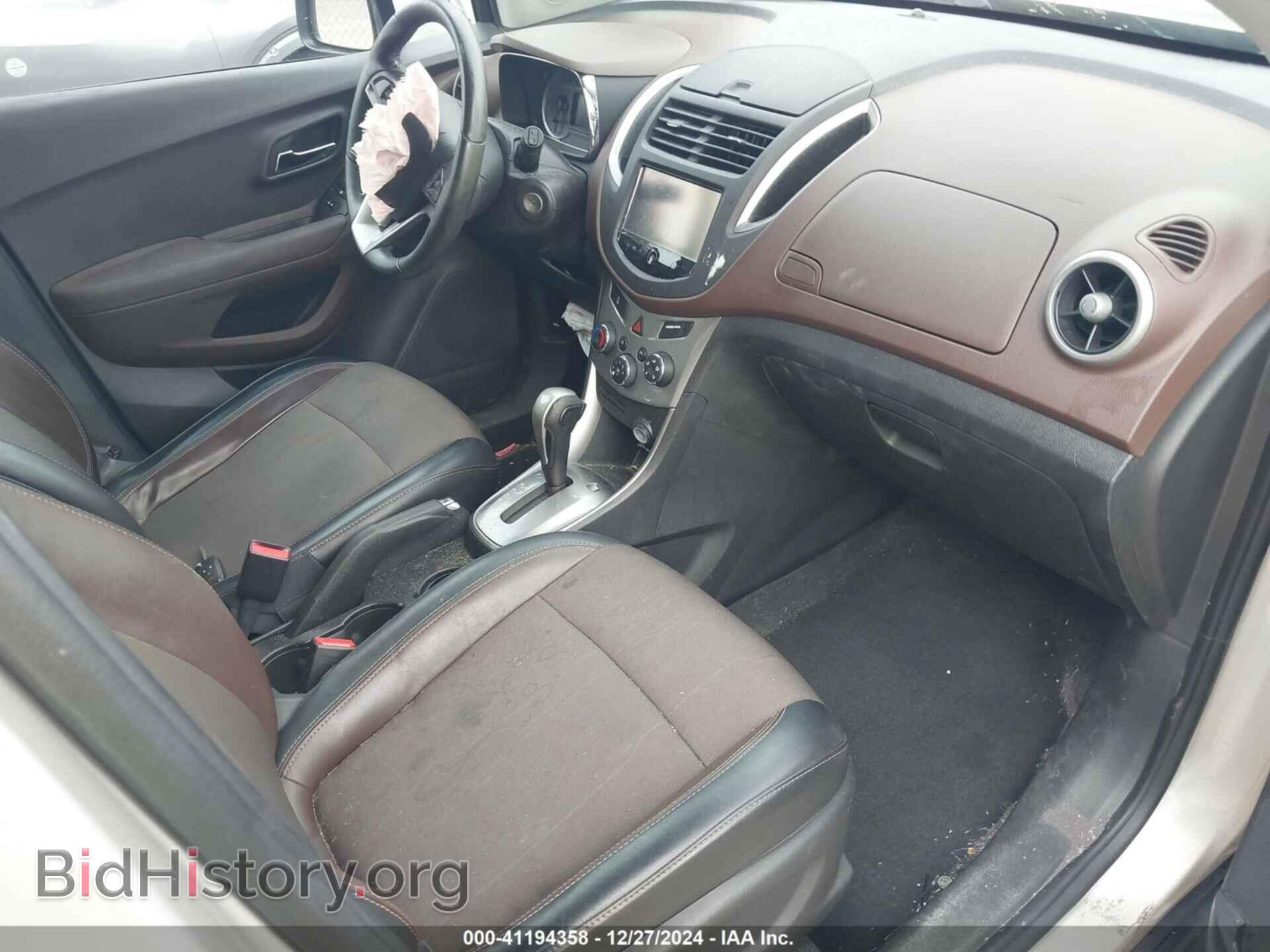 2016 CHEVROLET TRAX - VIN: 3GNCJLSB5GL230180 - Фото 5