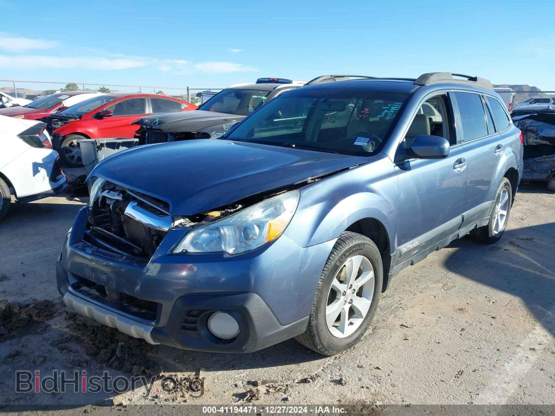 2014 SUBARU OUTBACK - VIN: 4S4BRCLC0E3204322 - Фото 2