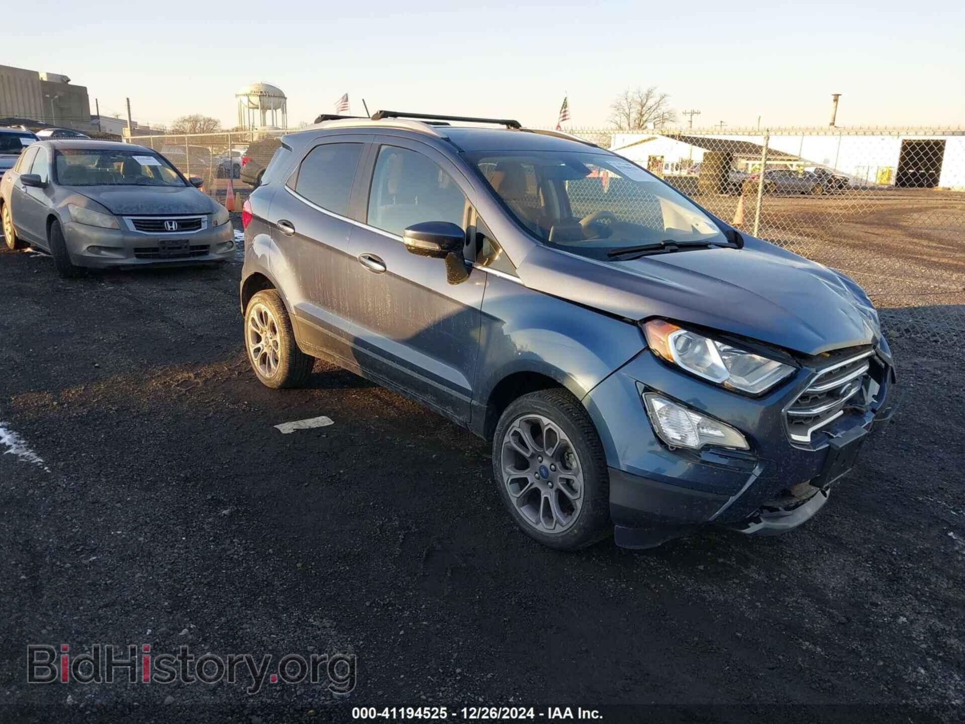 Фотография MAJ6S3KL7MC452549 - FORD ECOSPORT 2021