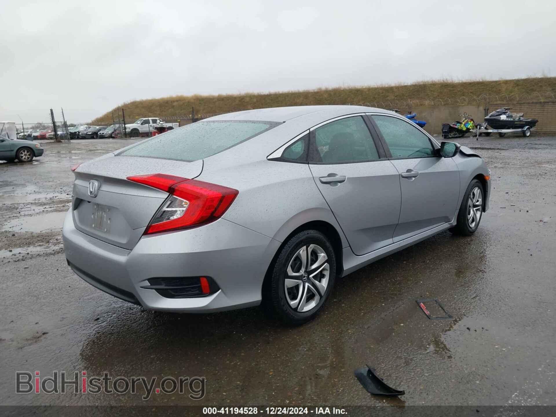 2016 HONDA CIVIC - VIN: 19XFC2F51GE243754 - Фото 4