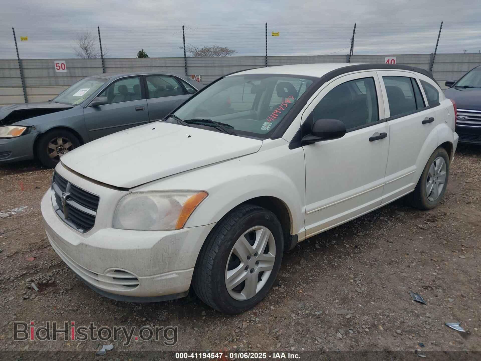2007 DODGE CALIBER - VIN: 1B3HB48B27D173856 - Фото 2