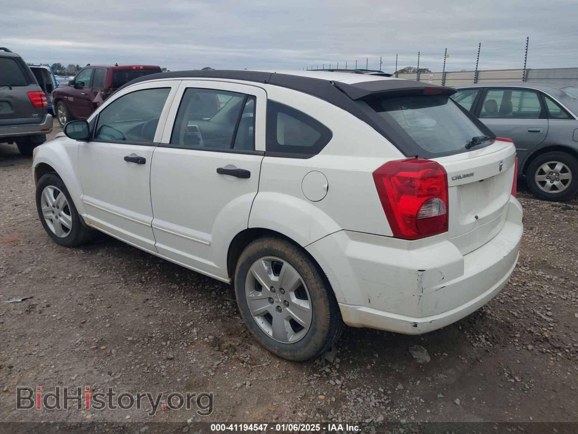 2007 DODGE CALIBER - VIN: 1B3HB48B27D173856 - Фото 3
