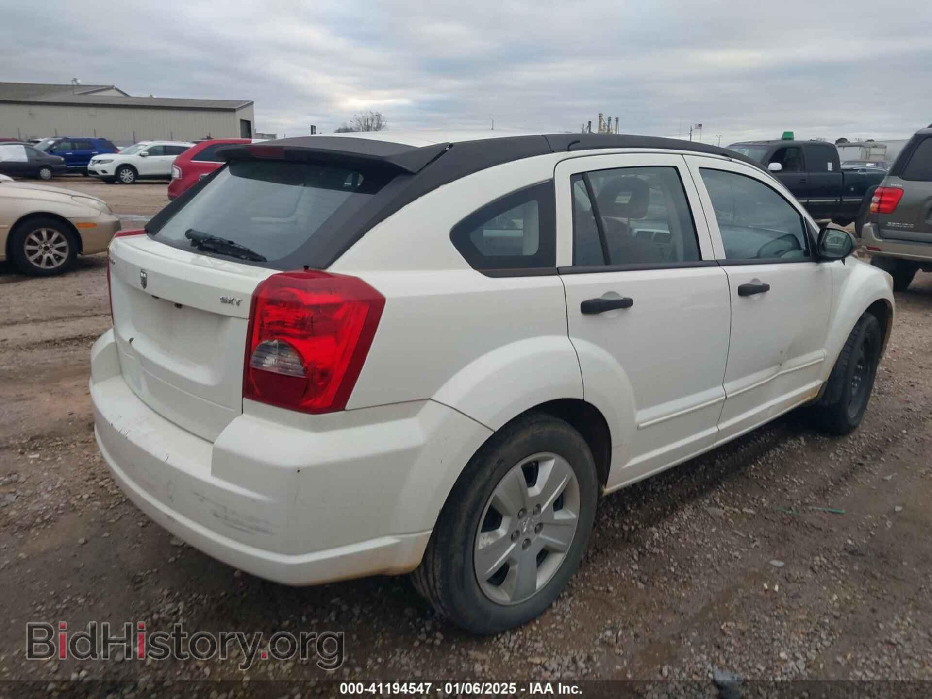 2007 DODGE CALIBER - VIN: 1B3HB48B27D173856 - Фото 4