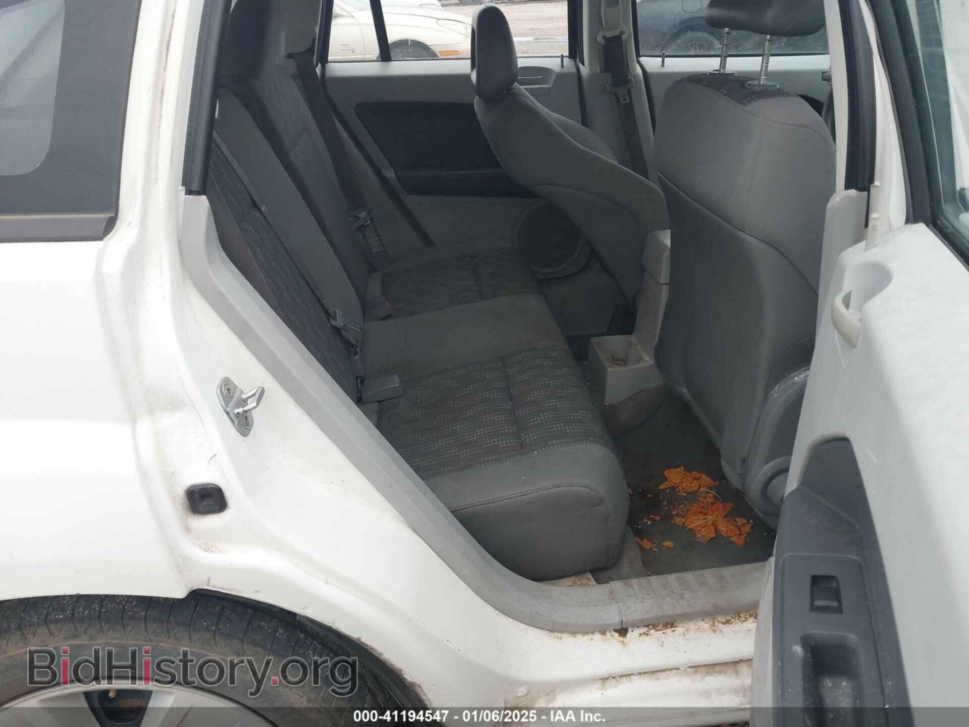 2007 DODGE CALIBER - VIN: 1B3HB48B27D173856 - Фото 8