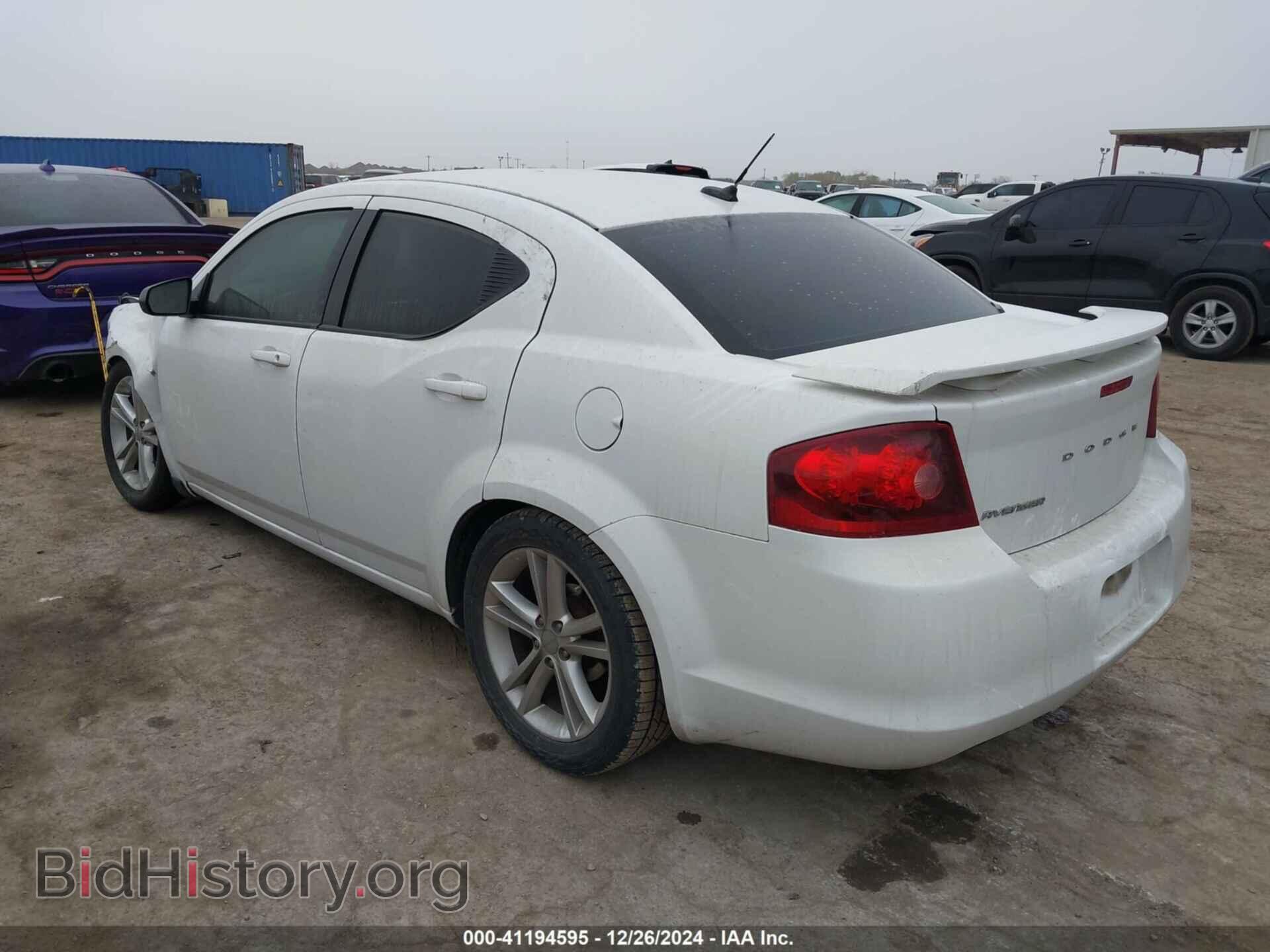 2014 DODGE AVENGER - VIN: 1C3CDZAB6EN130319 - Фото 3