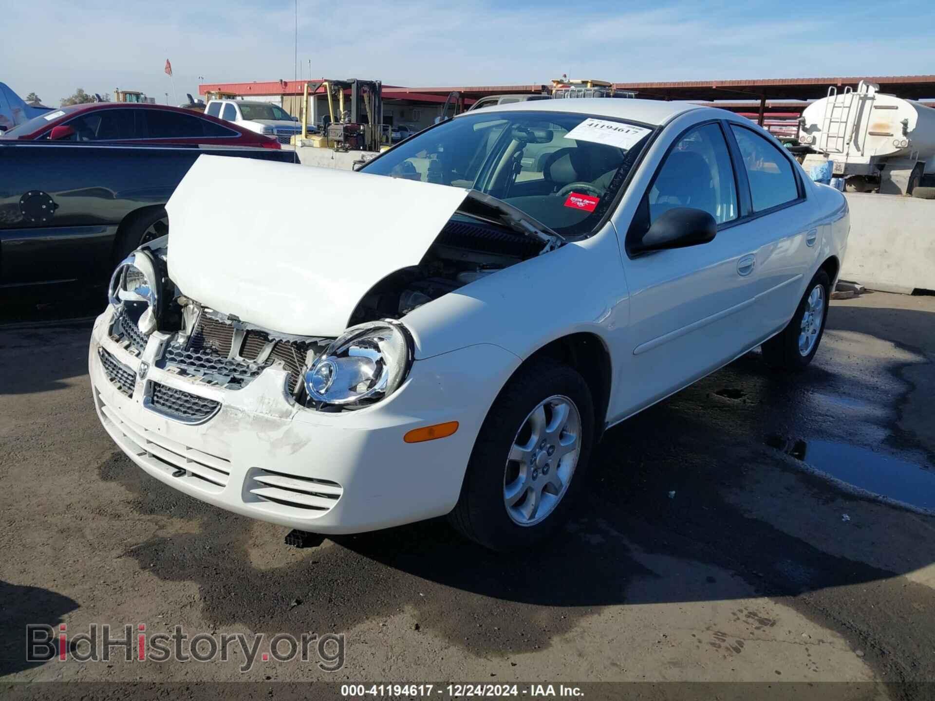 2005 DODGE NEON - VIN: 1B3ES56C45D160186 - Фото 2