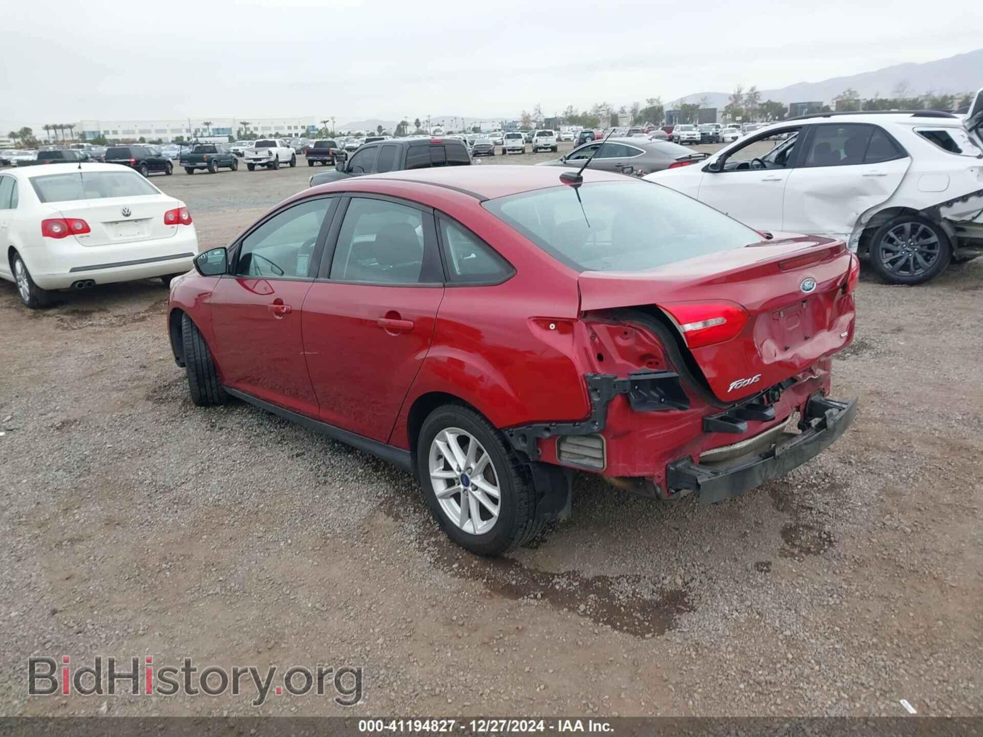 2015 FORD FOCUS - VIN: 1FADP3F28FL324561 - Фото 3
