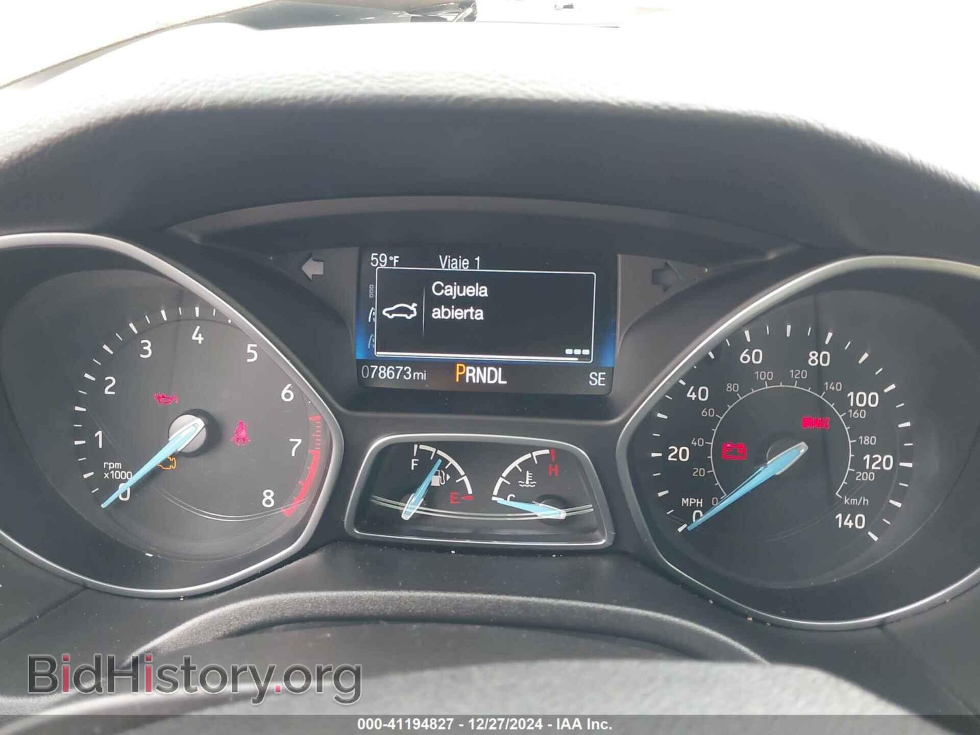 2015 FORD FOCUS - VIN: 1FADP3F28FL324561 - Фото 7