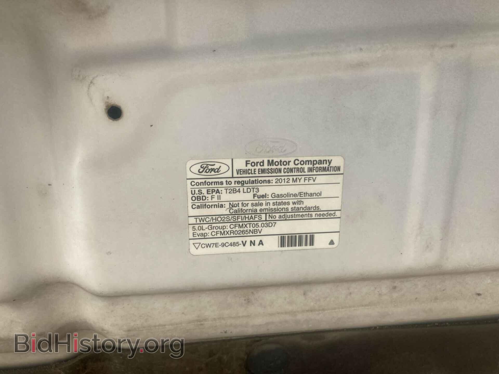 Фотография 1FTNF1CF7CKD62121 - FORD F150 2012