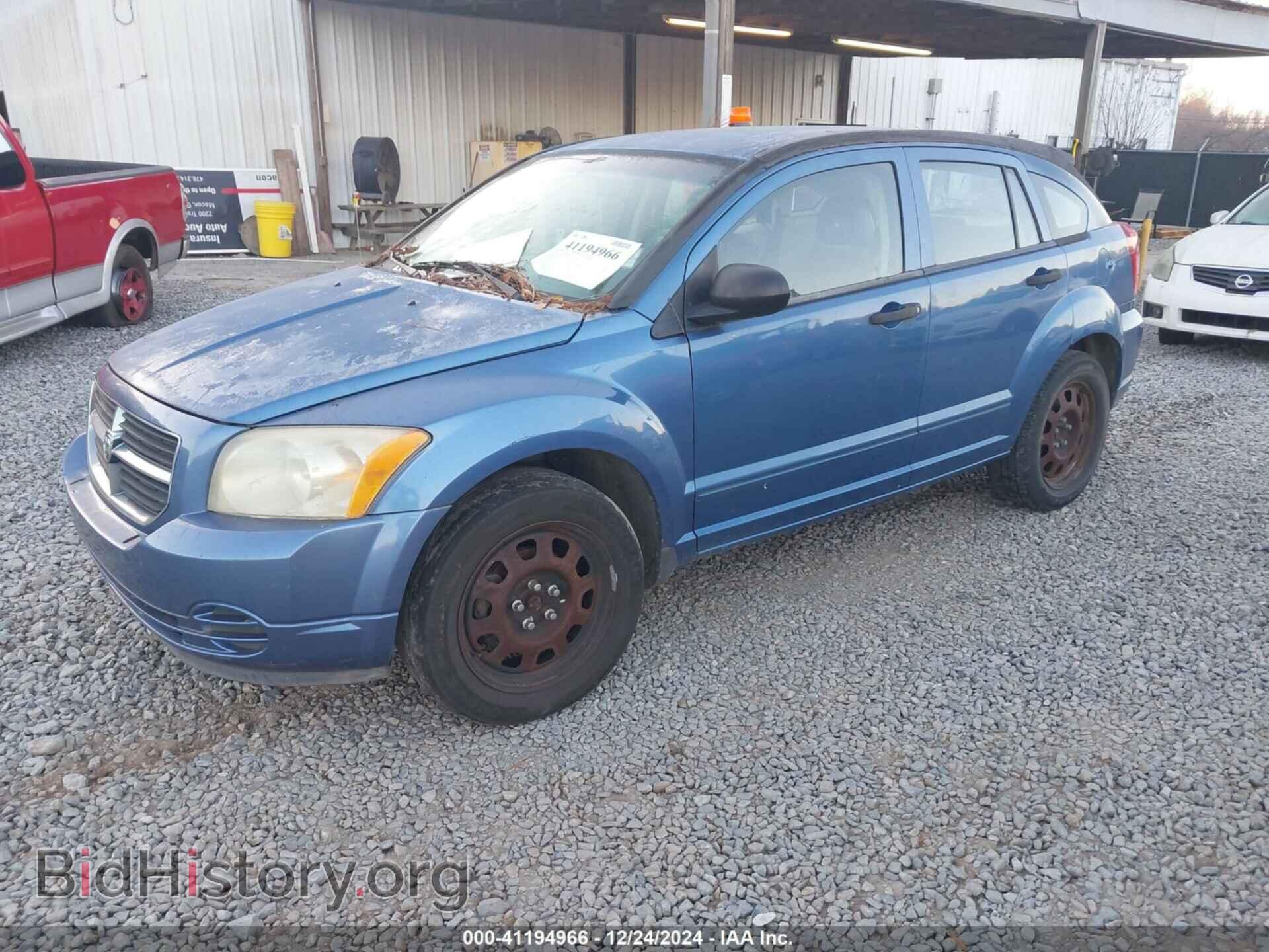 2007 DODGE CALIBER - VIN: 1B3HB48B87D228276 - Фото 2