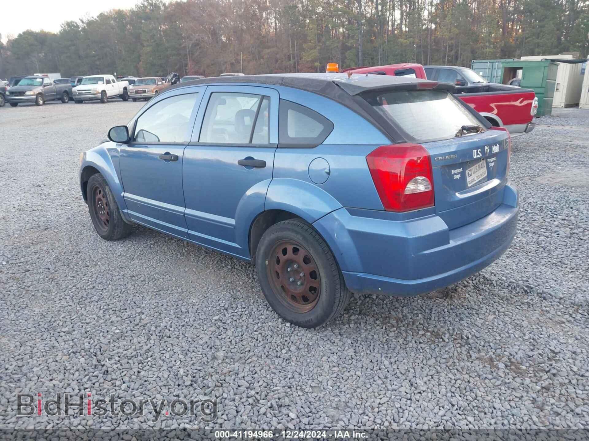 2007 DODGE CALIBER - VIN: 1B3HB48B87D228276 - Фото 3