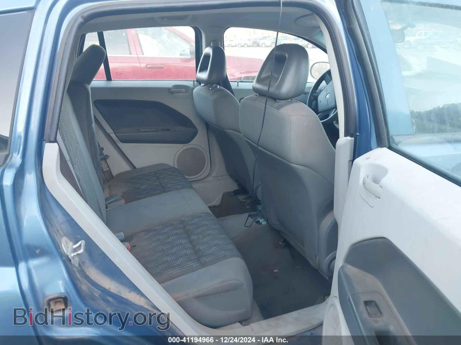 2007 DODGE CALIBER - VIN: 1B3HB48B87D228276 - Фото 8