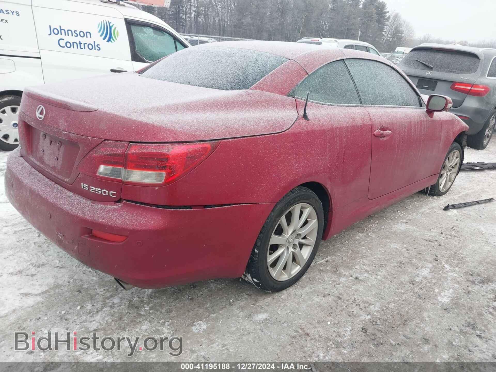 2010 LEXUS IS 250C - VIN: JTHFF2C24A2504878 - Photo 4