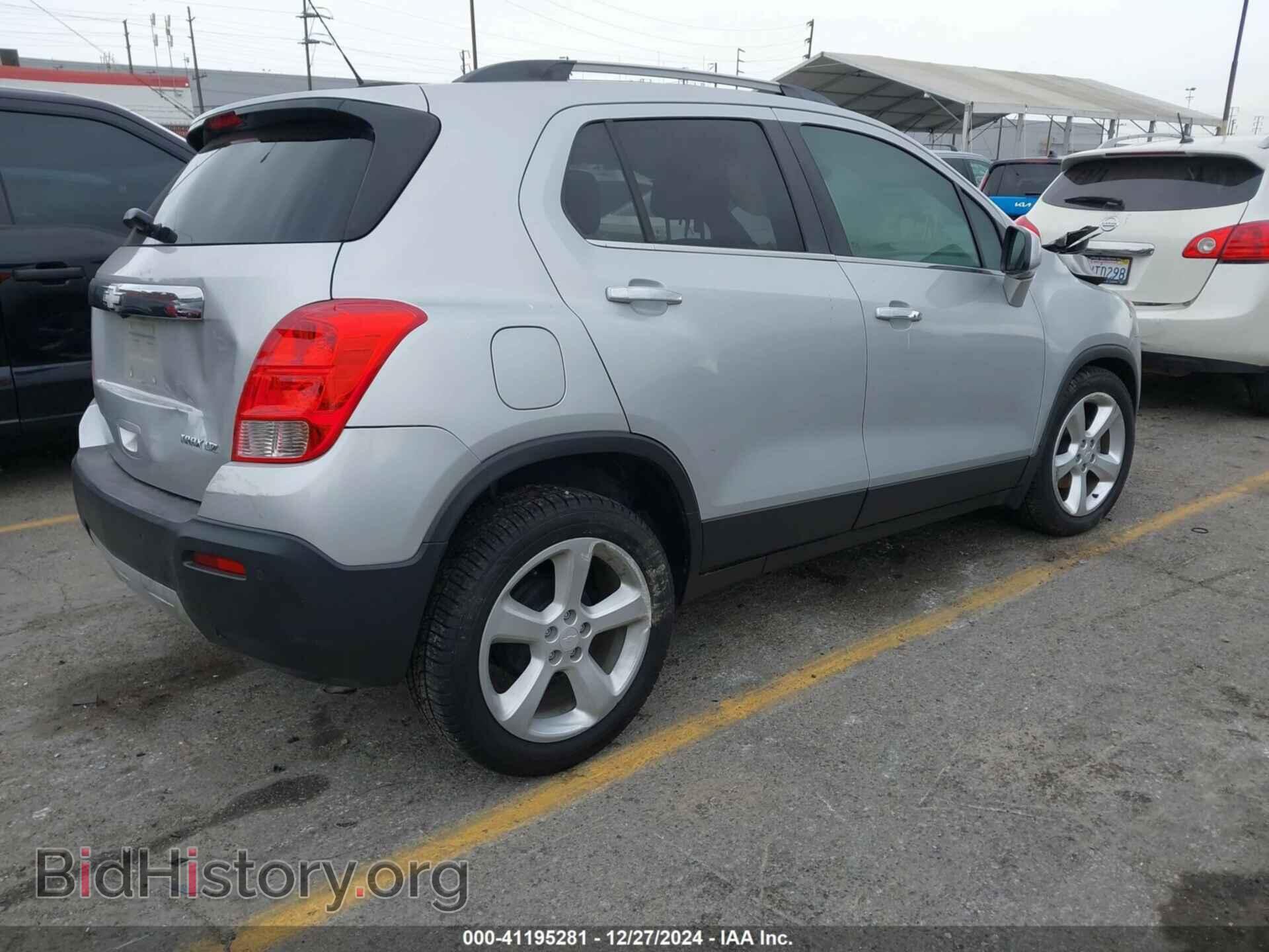 2016 CHEVROLET TRAX - VIN: 3GNCJMSB0GL162893 - Фото 4