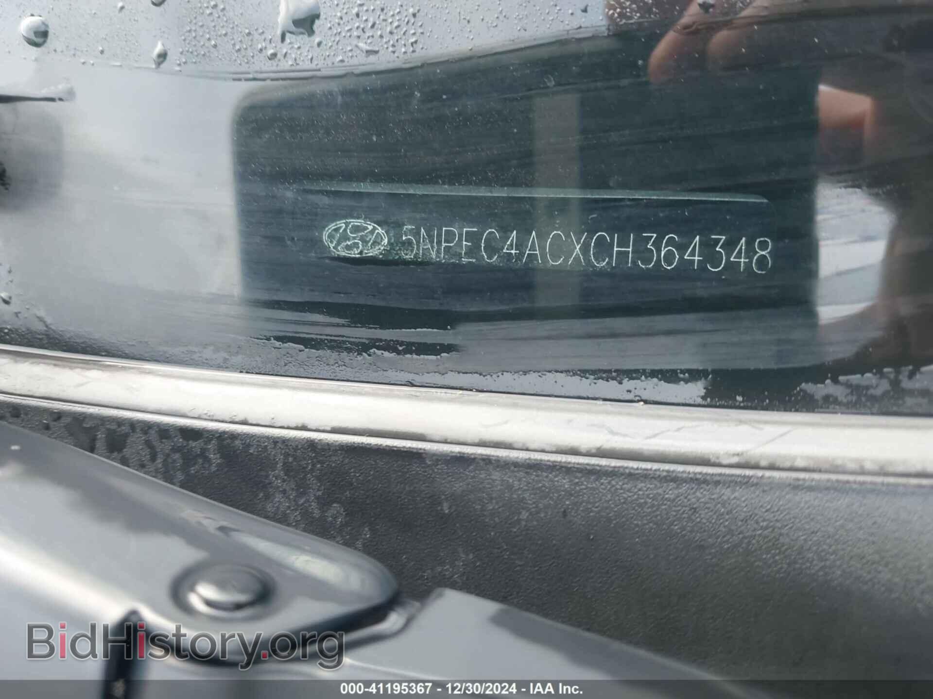 2012 HYUNDAI SONATA - VIN: 5NPEC4ACXCH364348 - Фото 9