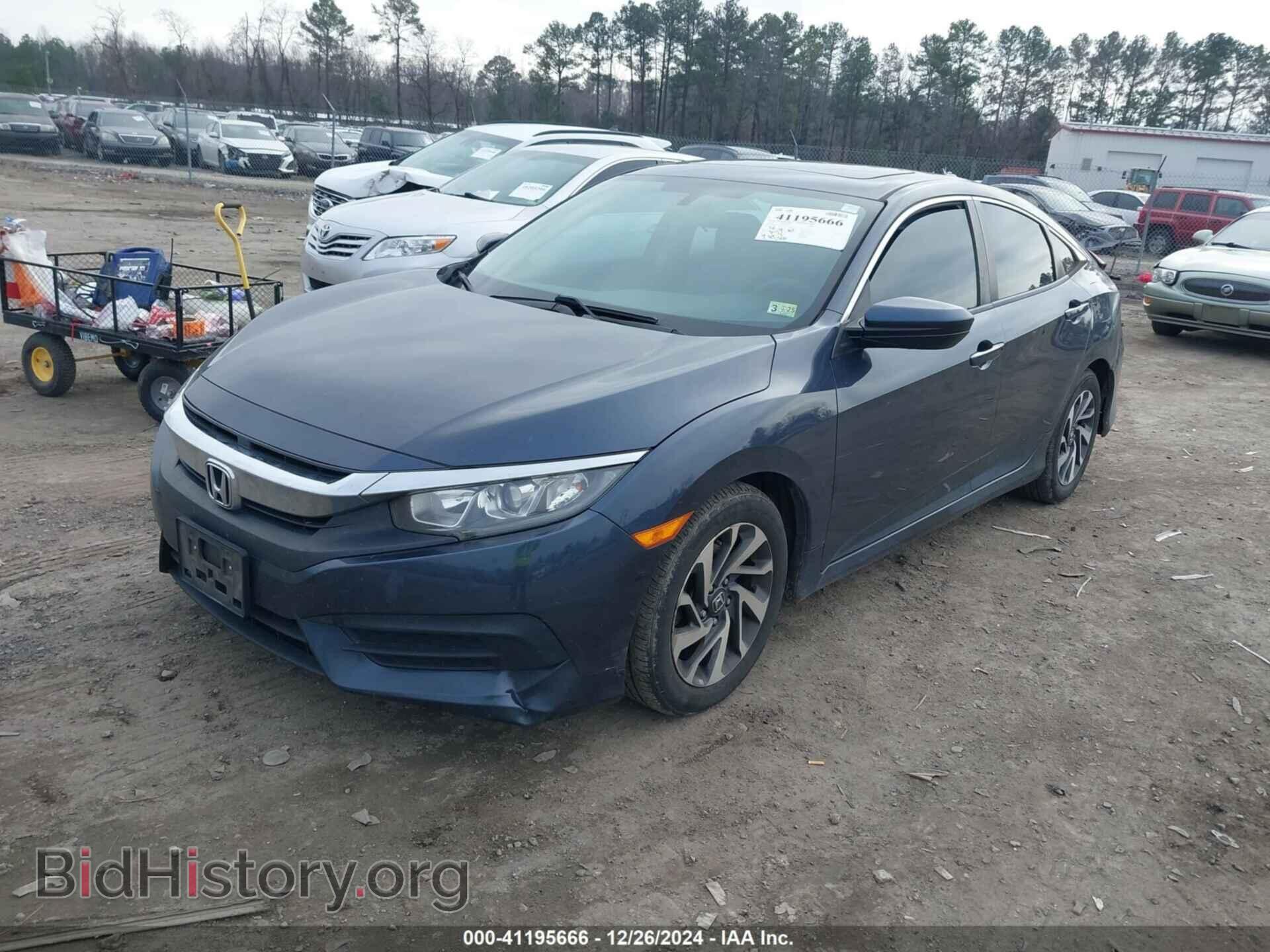 2016 HONDA CIVIC - VIN: 19XFC2F75GE085601 - Photo 2