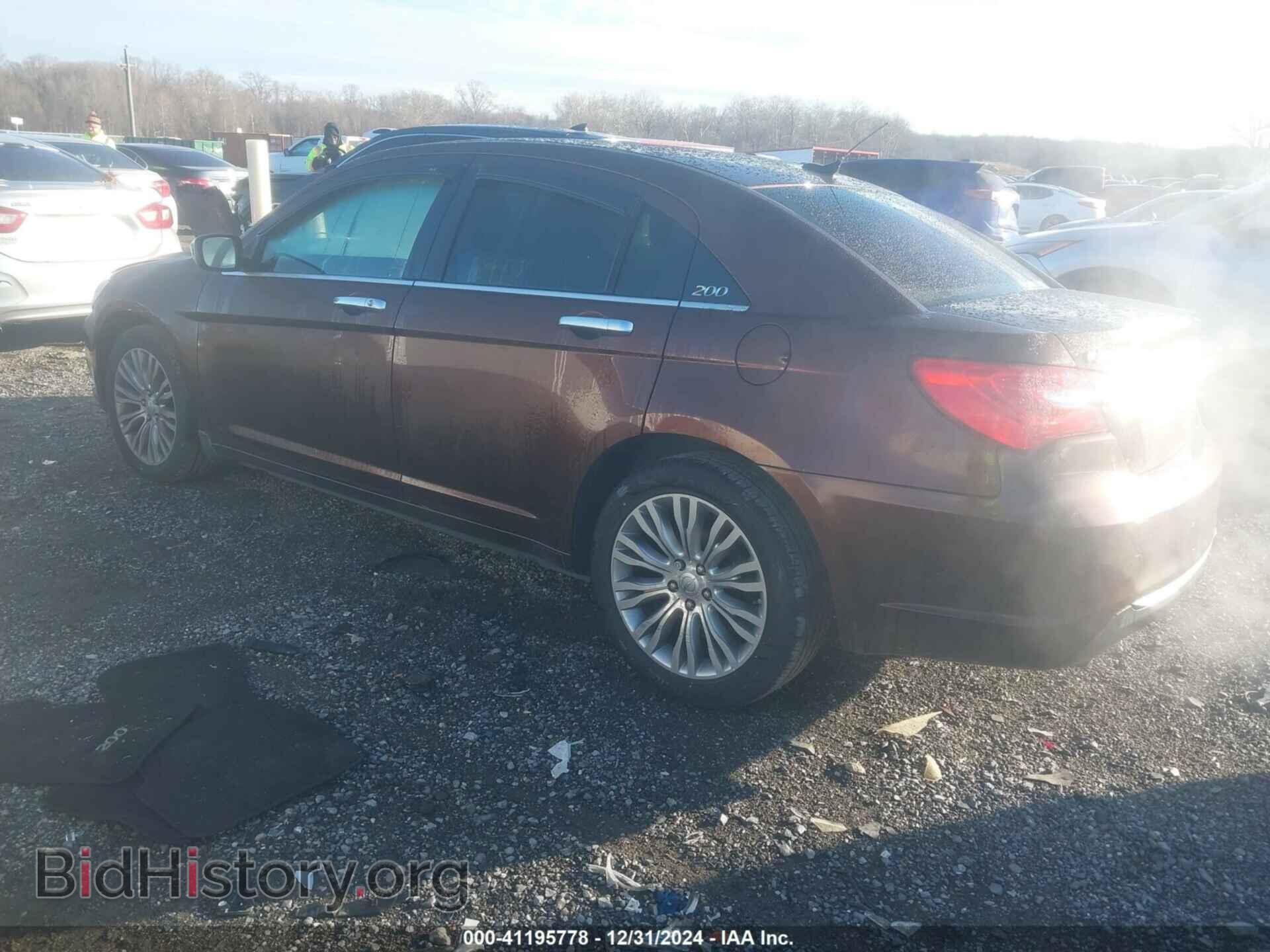 2013 CHRYSLER 200 - VIN: 1C3CCBCG0DN507356 - Фото 3