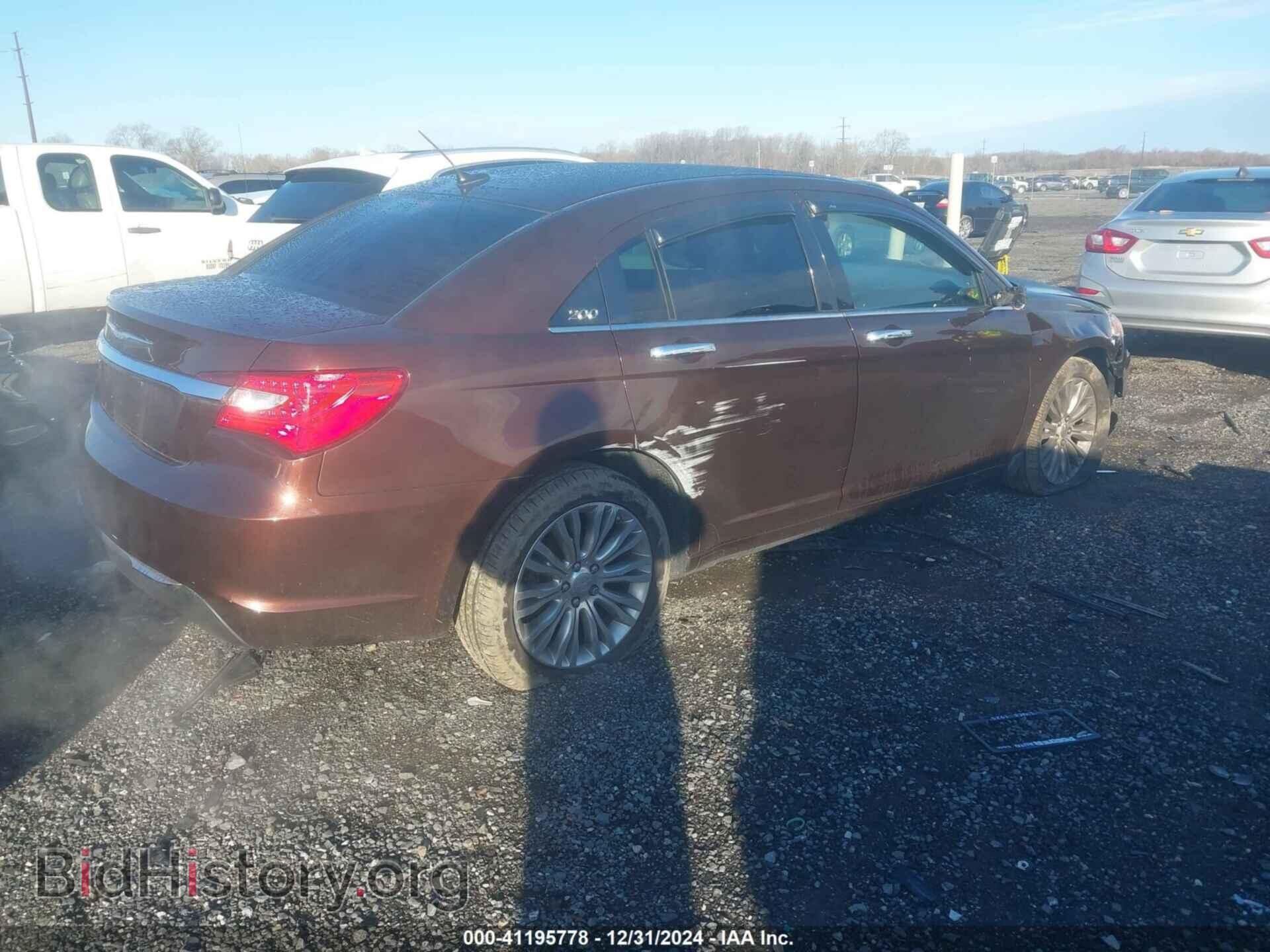 2013 CHRYSLER 200 - VIN: 1C3CCBCG0DN507356 - Фото 4