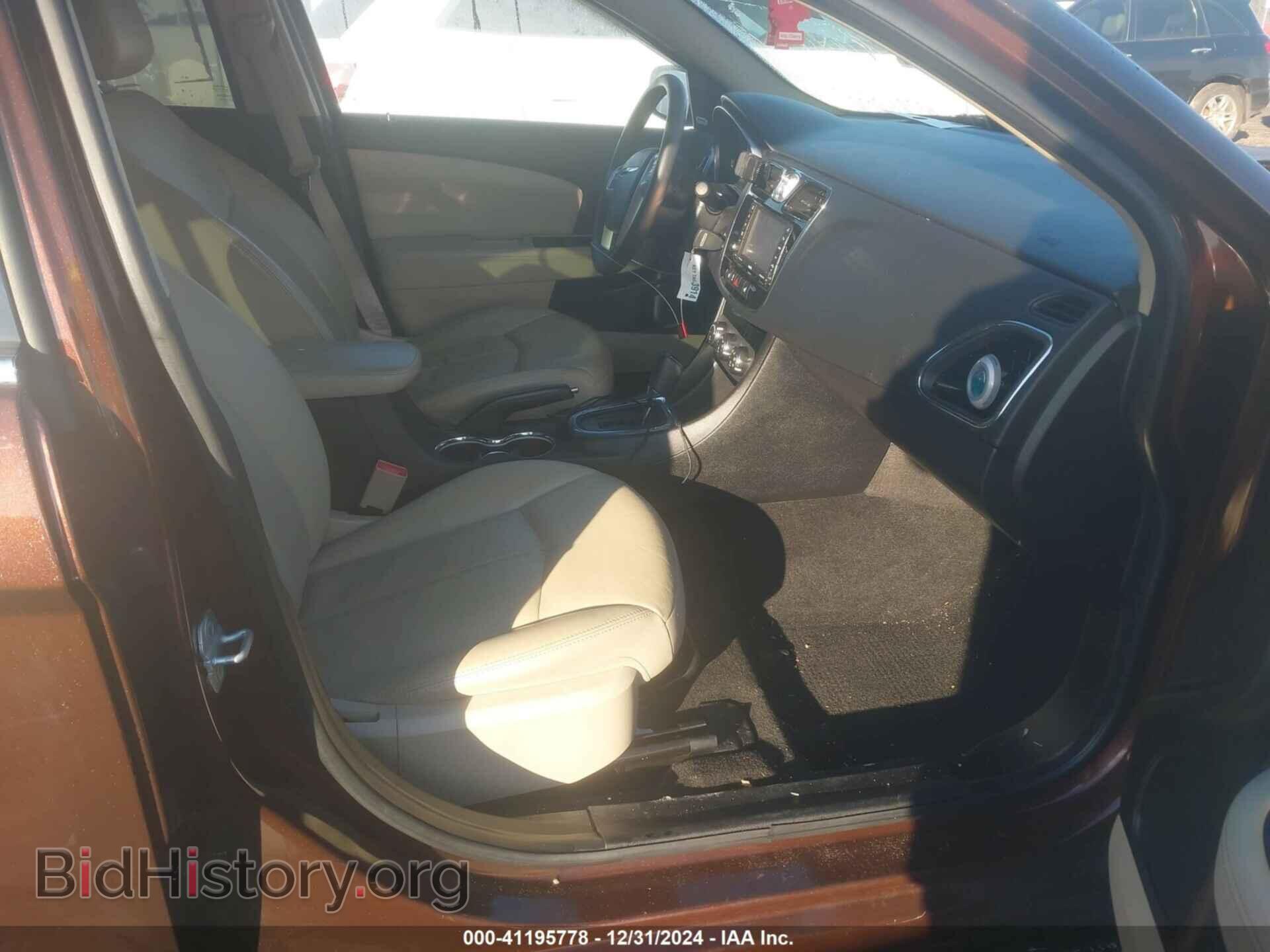 2013 CHRYSLER 200 - VIN: 1C3CCBCG0DN507356 - Фото 5