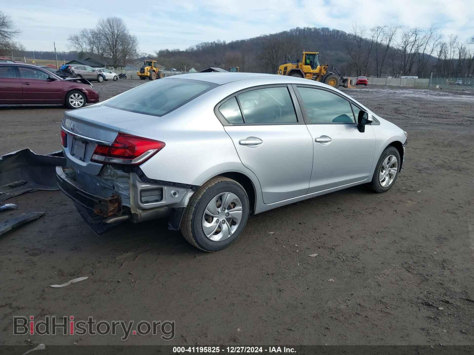 2013 HONDA CIVIC - VIN: 19XFB2F53DE024664 - Фото 4