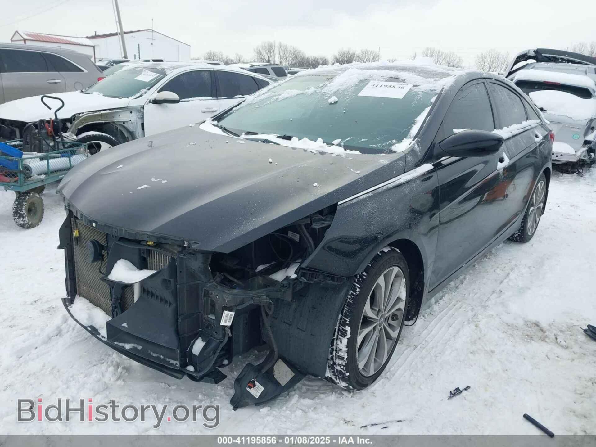 2013 HYUNDAI SONATA - VIN: 5NPEC4AB2DH619602 - Фото 2
