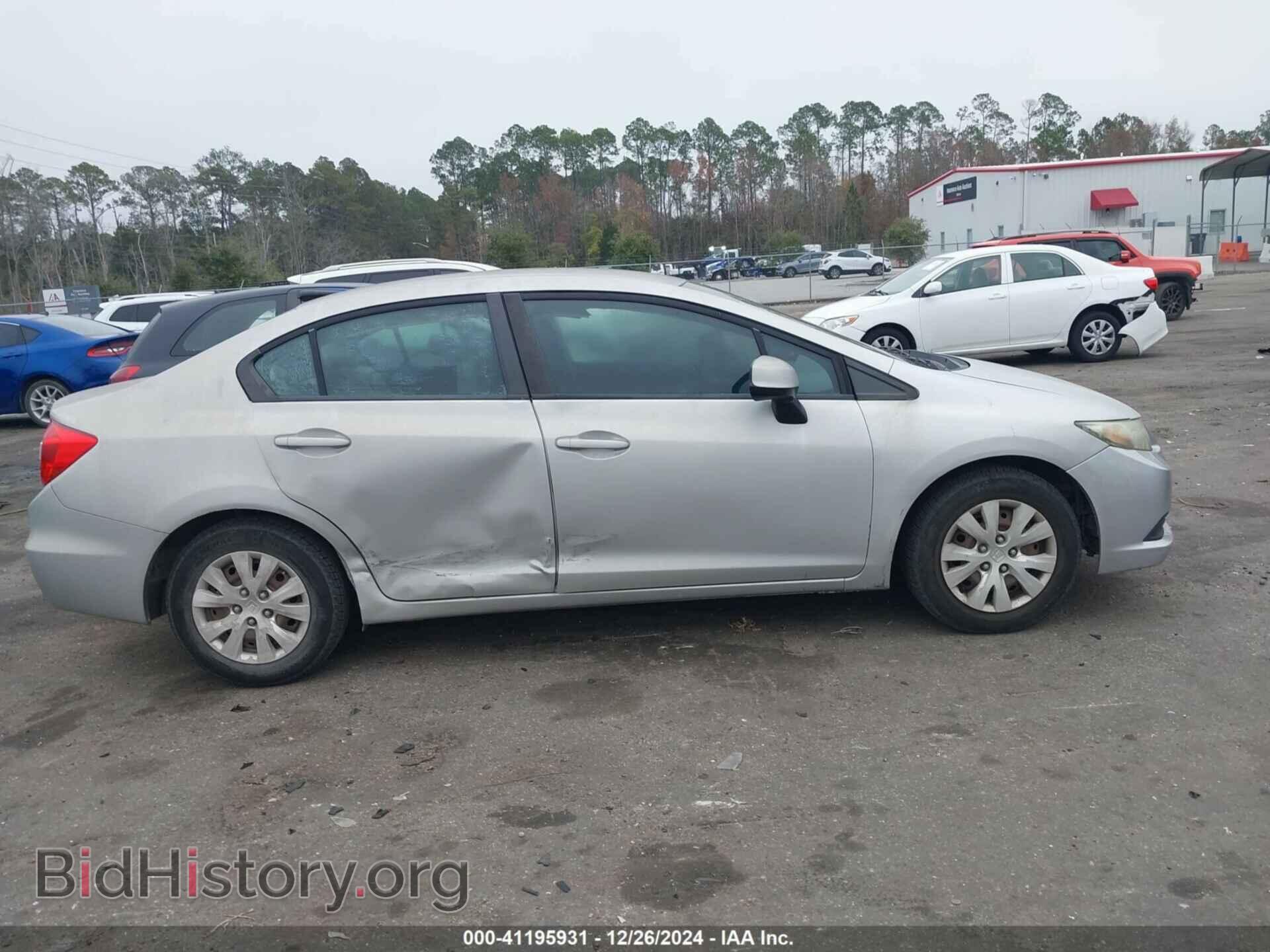 2012 HONDA CIVIC SDN - VIN: 19XFB2F55CE058216 - Фото 13