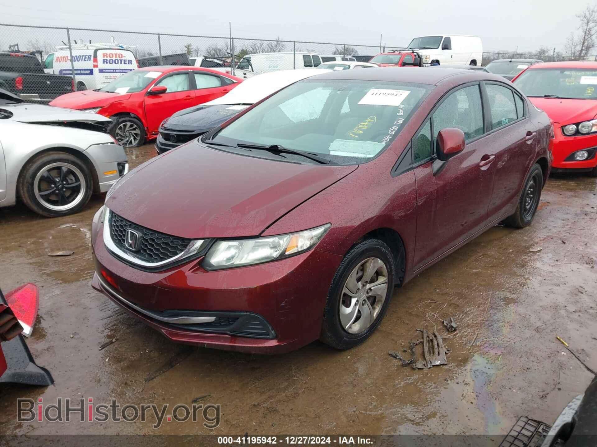 2013 HONDA CIVIC - VIN: 19XFB2F54DE064428 - Фото 2