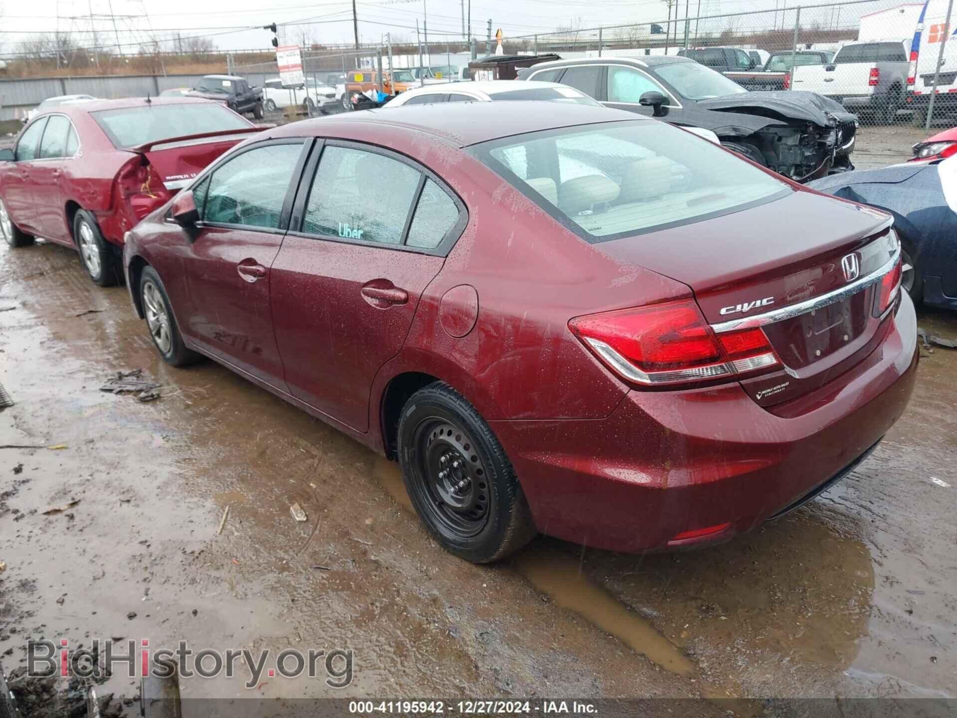 2013 HONDA CIVIC - VIN: 19XFB2F54DE064428 - Фото 3
