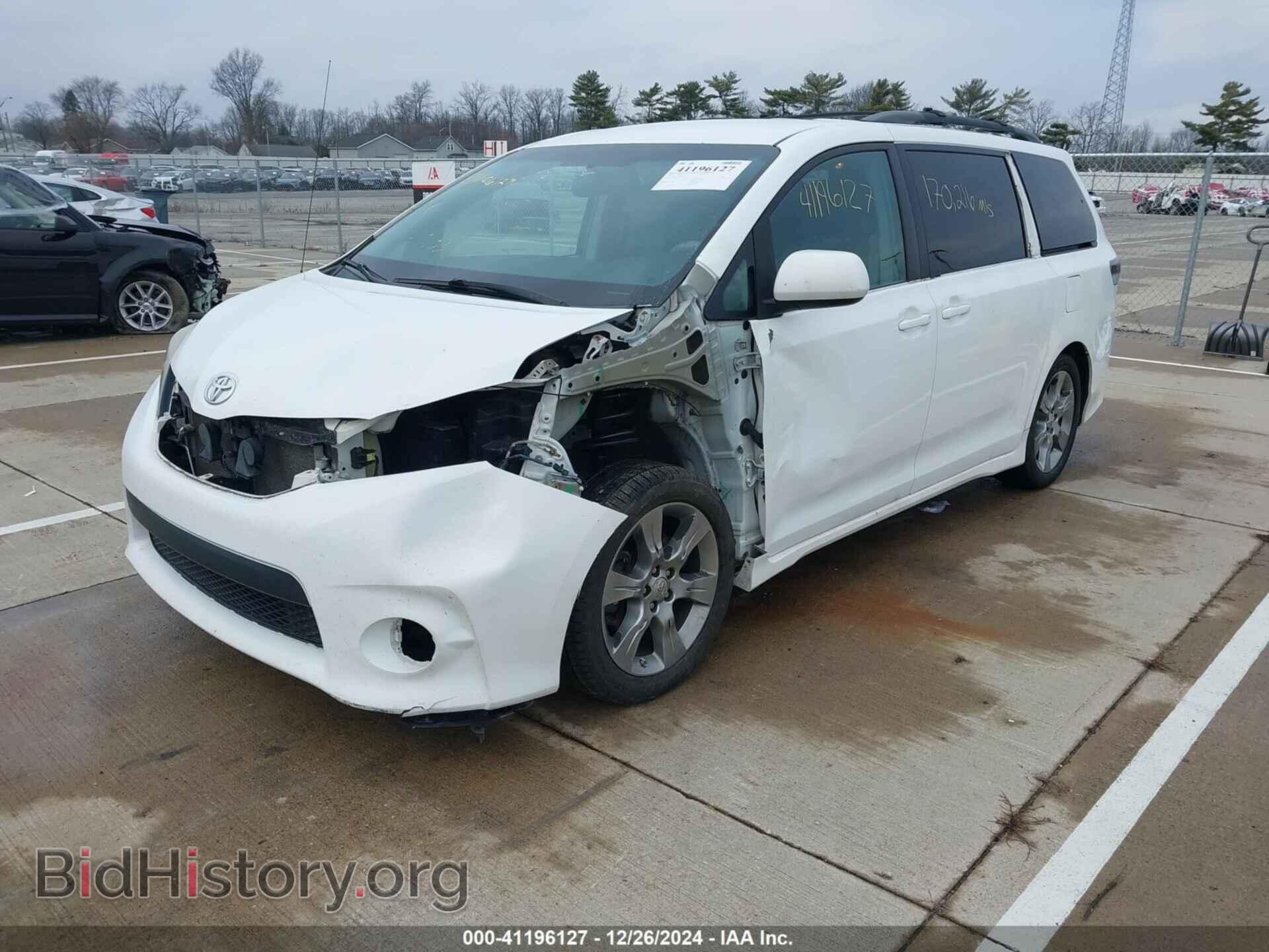 2012 TOYOTA SIENNA - VIN: 5TDXK3DC7CS238038 - Фото 2