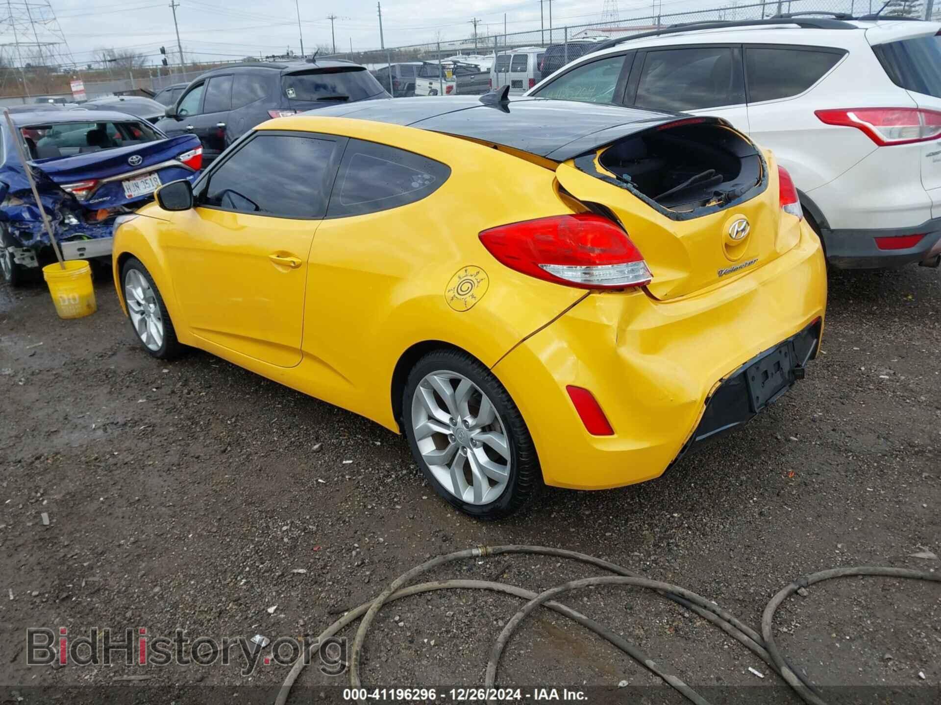 2012 HYUNDAI VELOSTER - VIN: KMHTC6ADXCU080862 - Фото 3