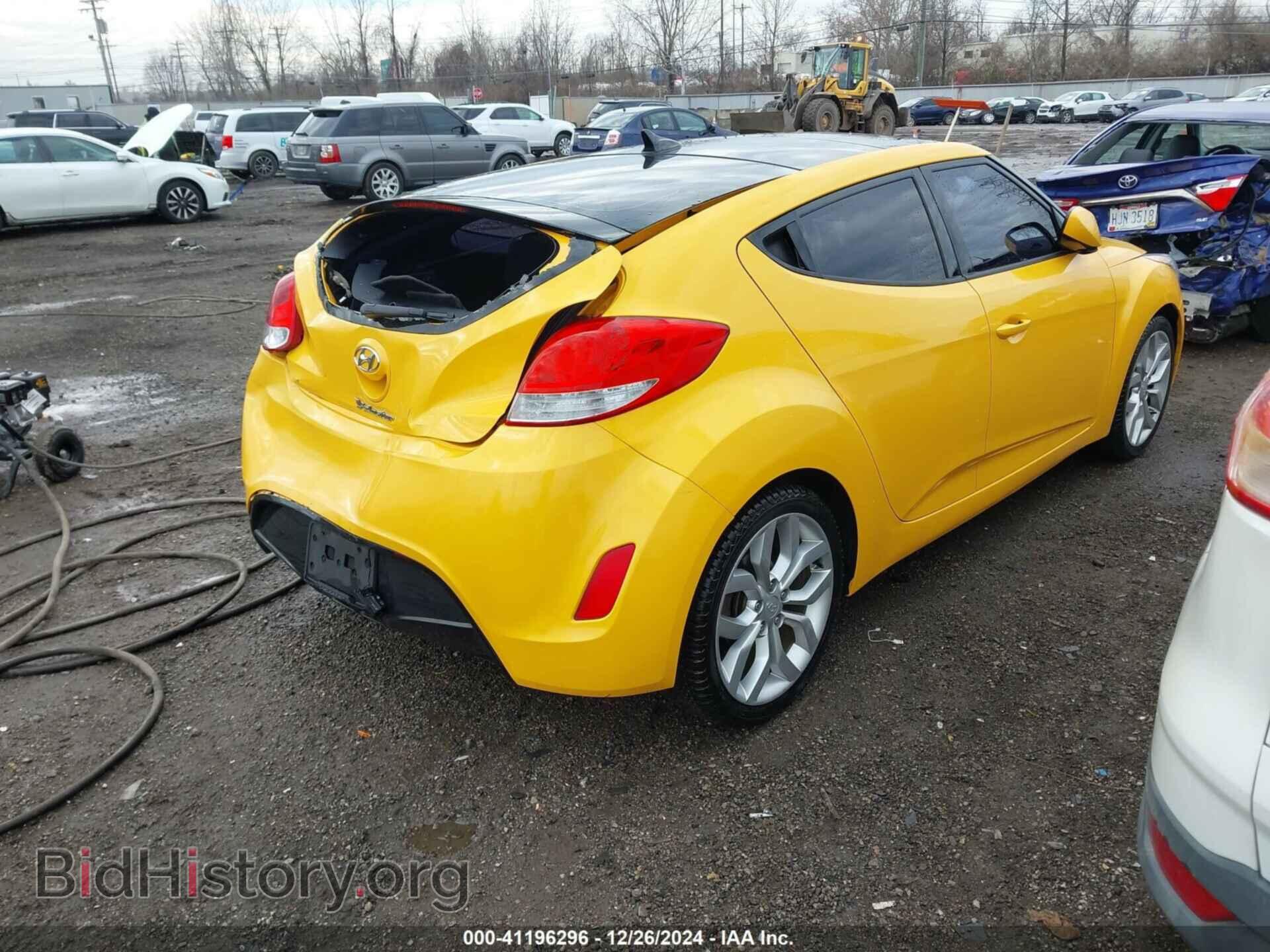 2012 HYUNDAI VELOSTER - VIN: KMHTC6ADXCU080862 - Фото 4