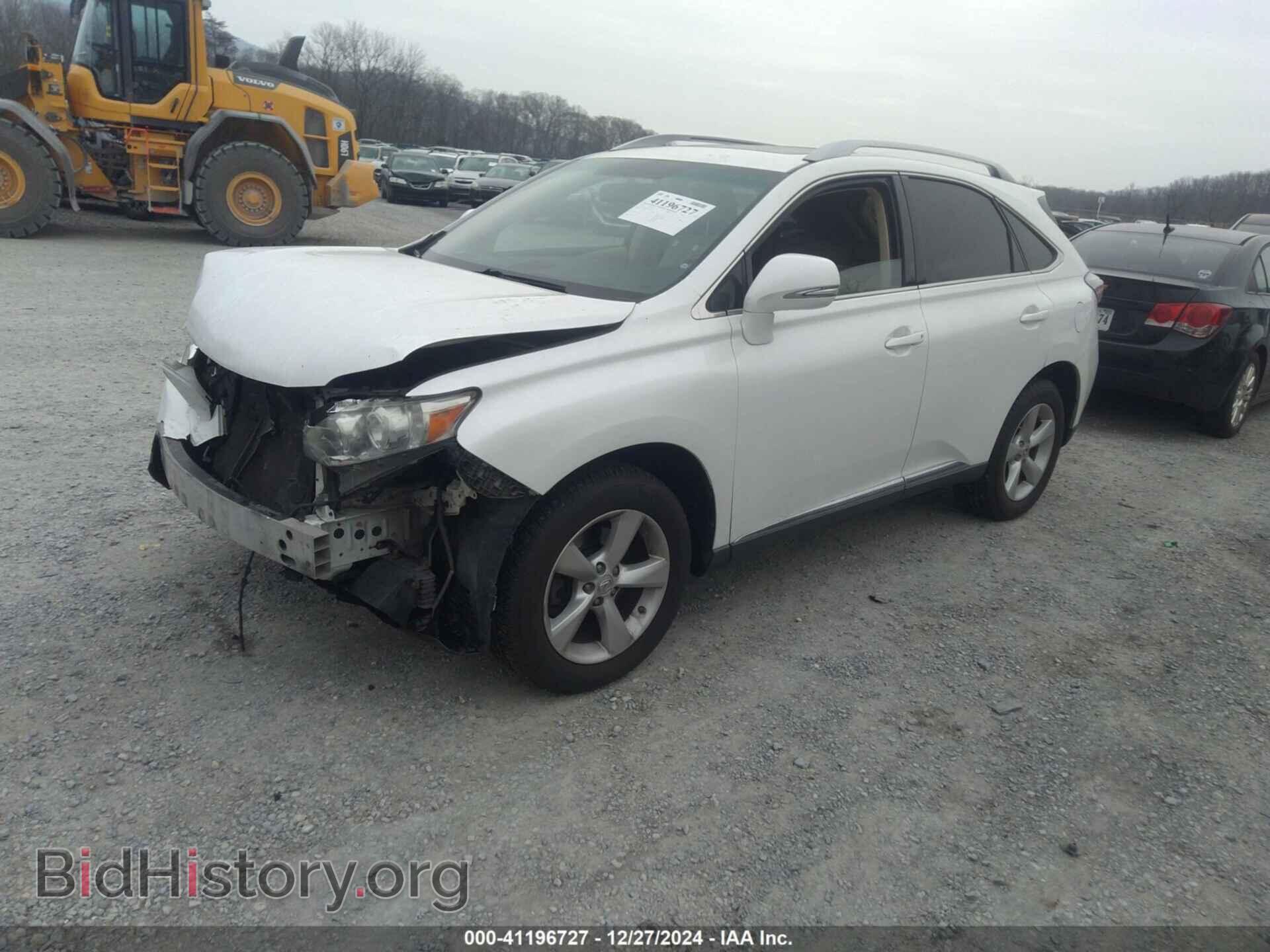2011 LEXUS RX 350 - VIN: 2T2BK1BA8BC117649 - Фото 2