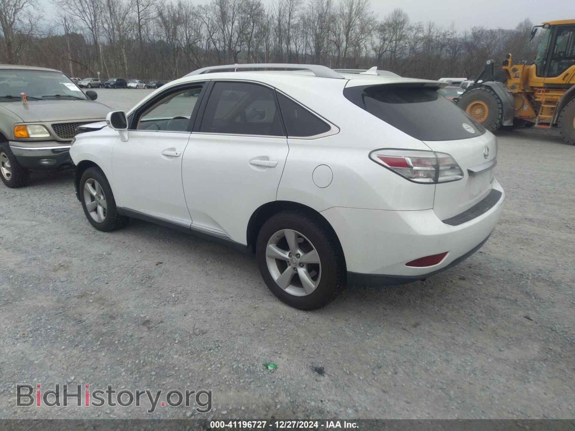 2011 LEXUS RX 350 - VIN: 2T2BK1BA8BC117649 - Фото 3