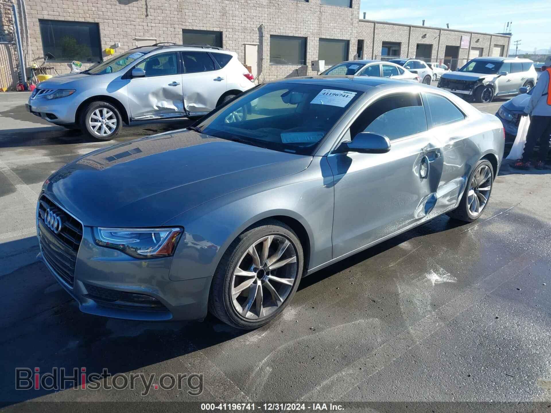 2013 AUDI A5 - VIN: WAULFAFR7DA061754 - Фото 2